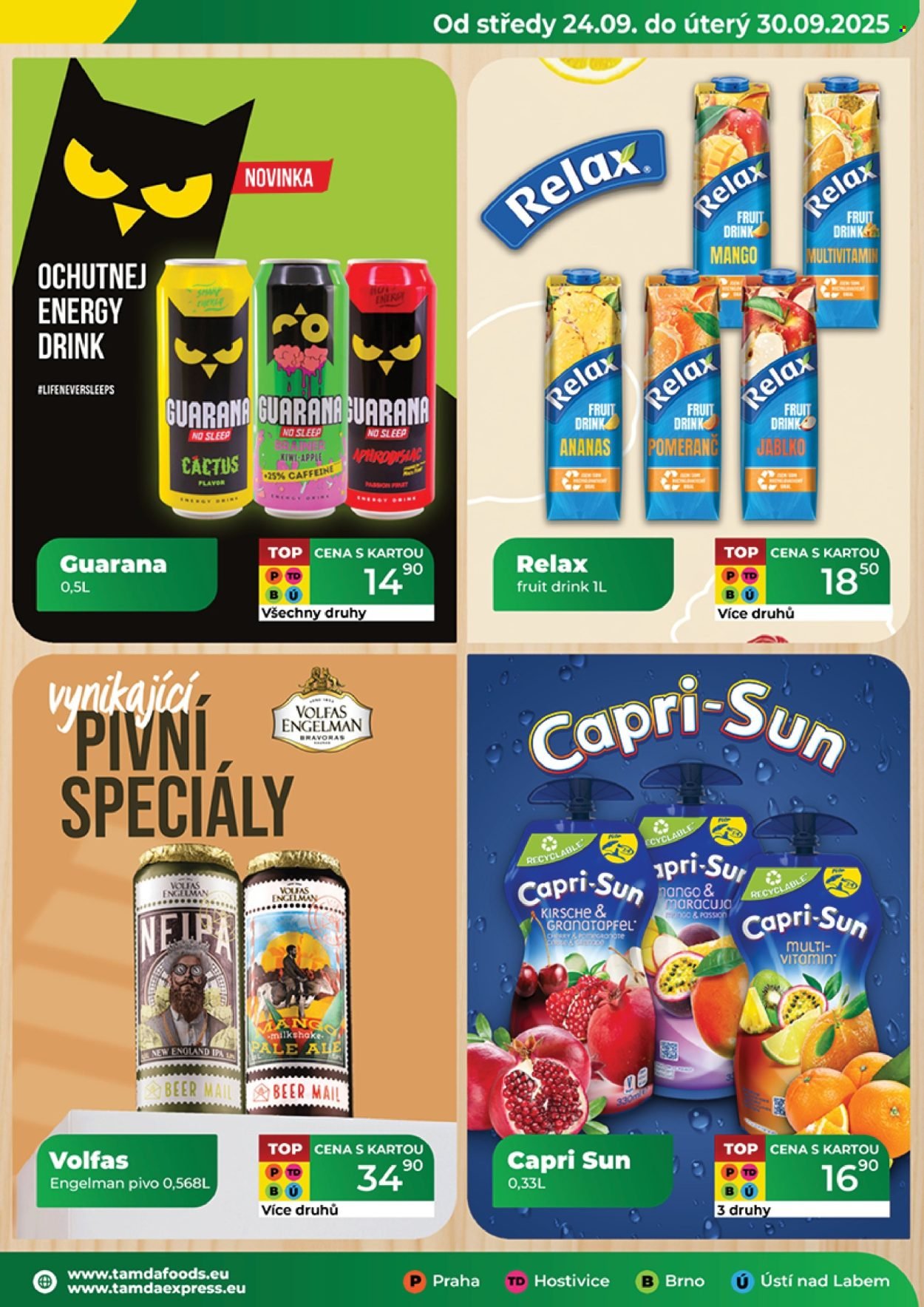 TAMDA FOODS leták - Od středy 24.9.2025 (2025-09-24 - 2025-09-30)