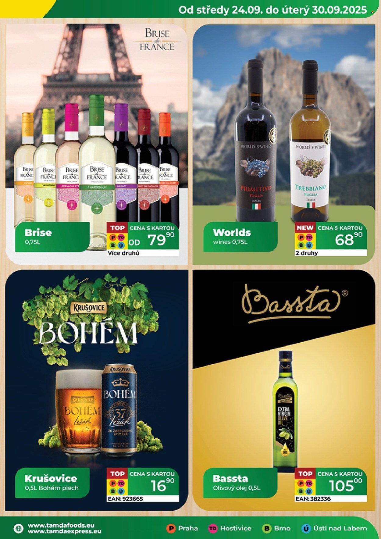 TAMDA FOODS leták - Od středy 24.9.2025 (2025-09-24 - 2025-09-30)