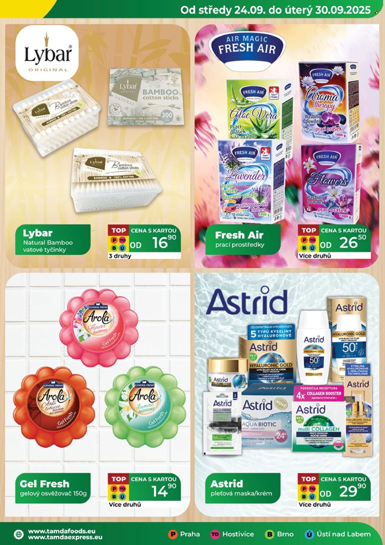 TAMDA FOODS leták - Od středy 24.9.2025 (2025-09-24 - 2025-09-30)