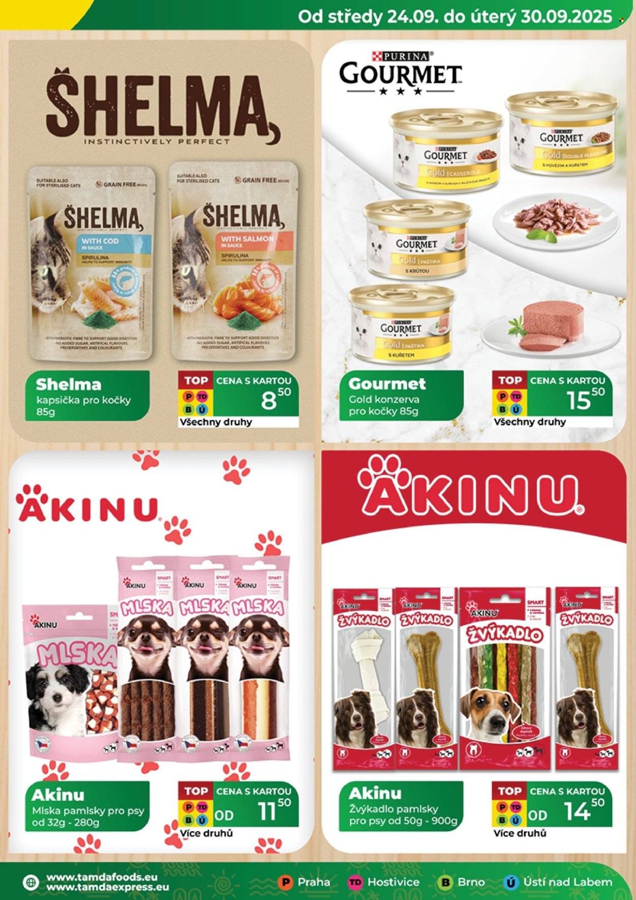 TAMDA FOODS leták - Od středy 24.9.2025 (2025-09-24 - 2025-09-30)