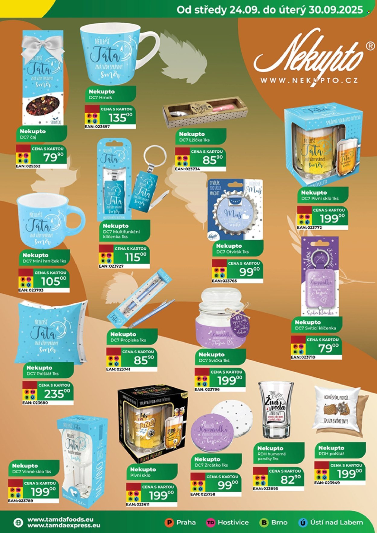 TAMDA FOODS leták - Od středy 24.9.2025 (2025-09-24 - 2025-09-30)
