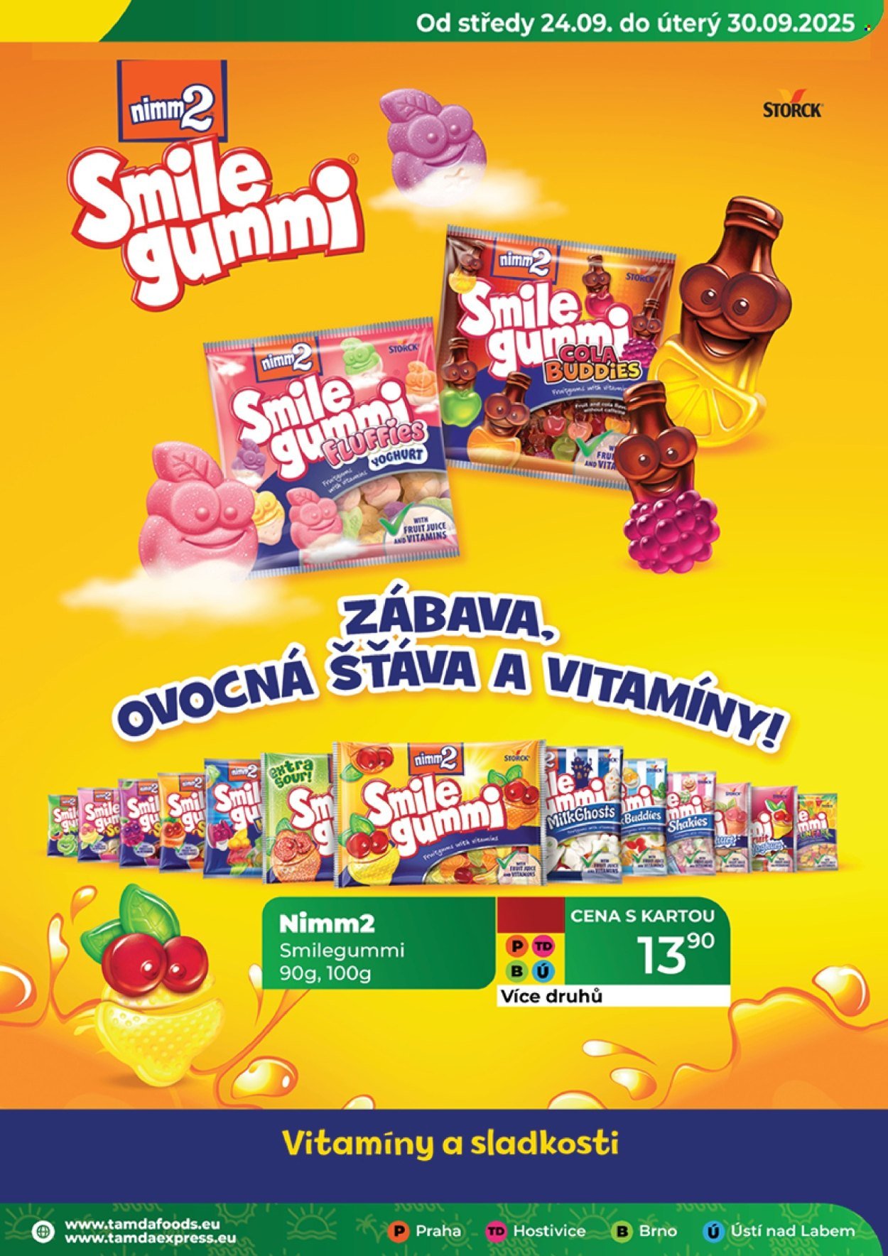 TAMDA FOODS leták - Od středy 24.9.2025 (2025-09-24 - 2025-09-30)