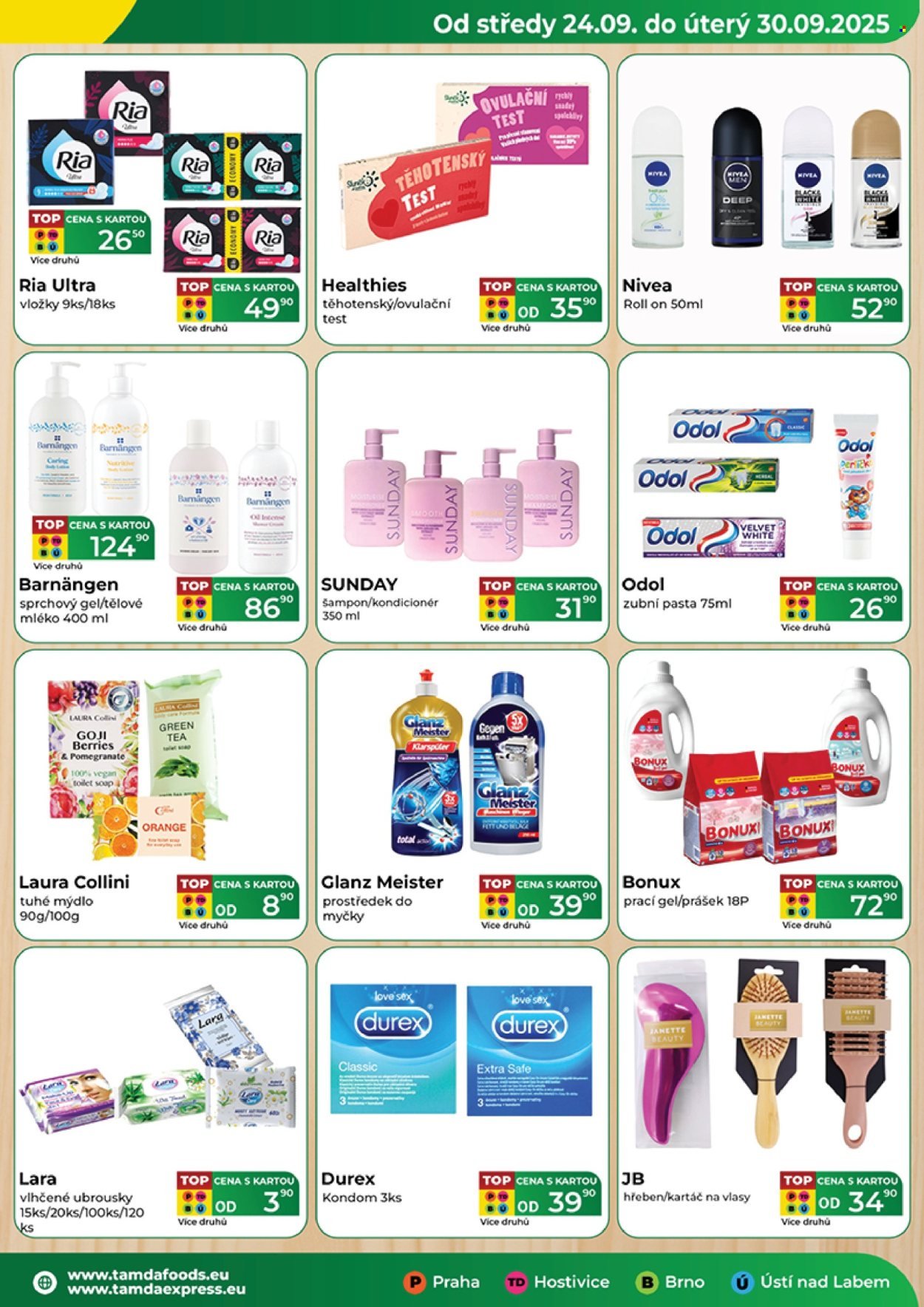TAMDA FOODS leták - Od středy 24.9.2025 (2025-09-24 - 2025-09-30)