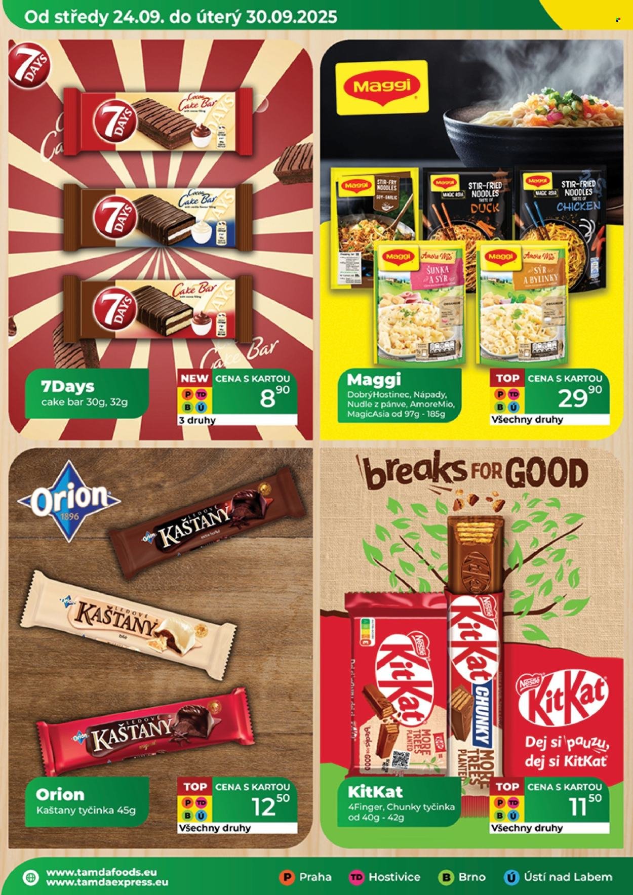 TAMDA FOODS leták - Od středy 24.9.2025 (2025-09-24 - 2025-09-30)