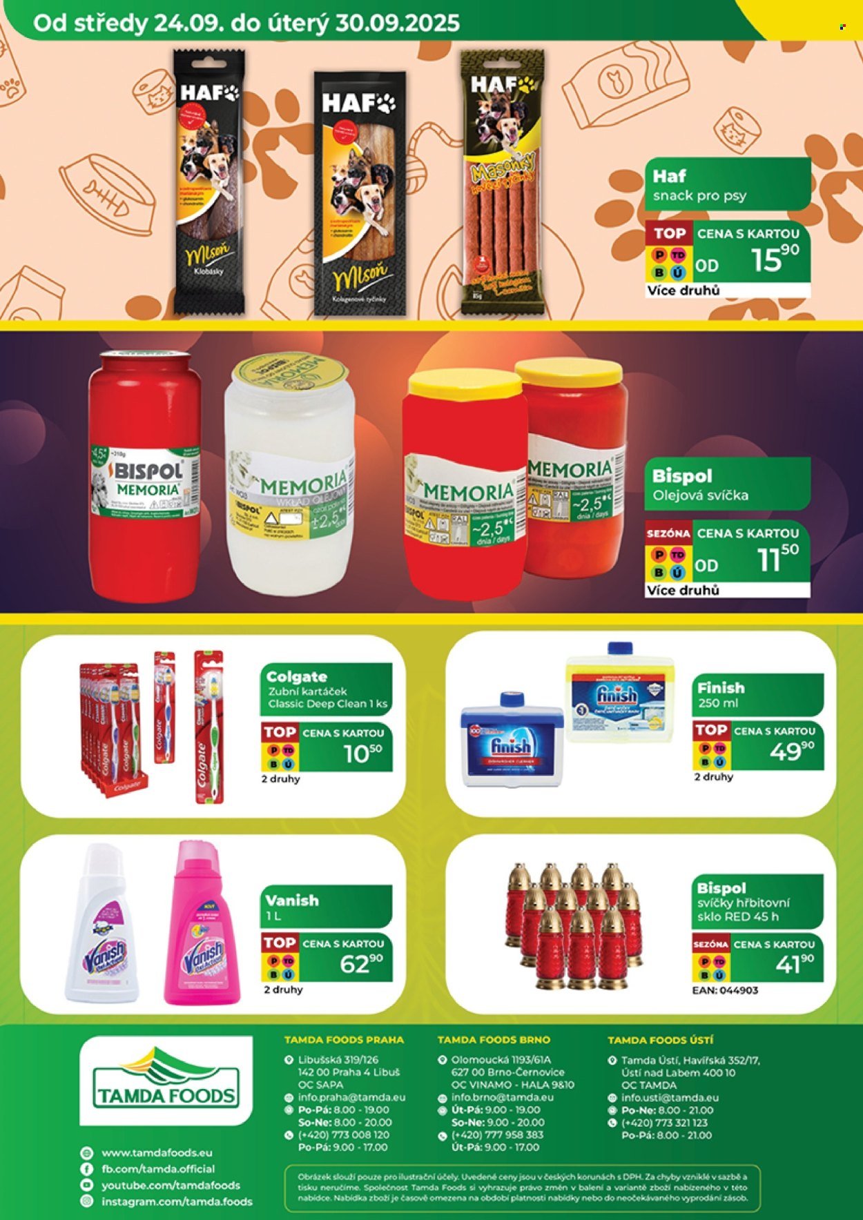 TAMDA FOODS leták - Od středy 24.9.2025 (2025-09-24 - 2025-09-30)