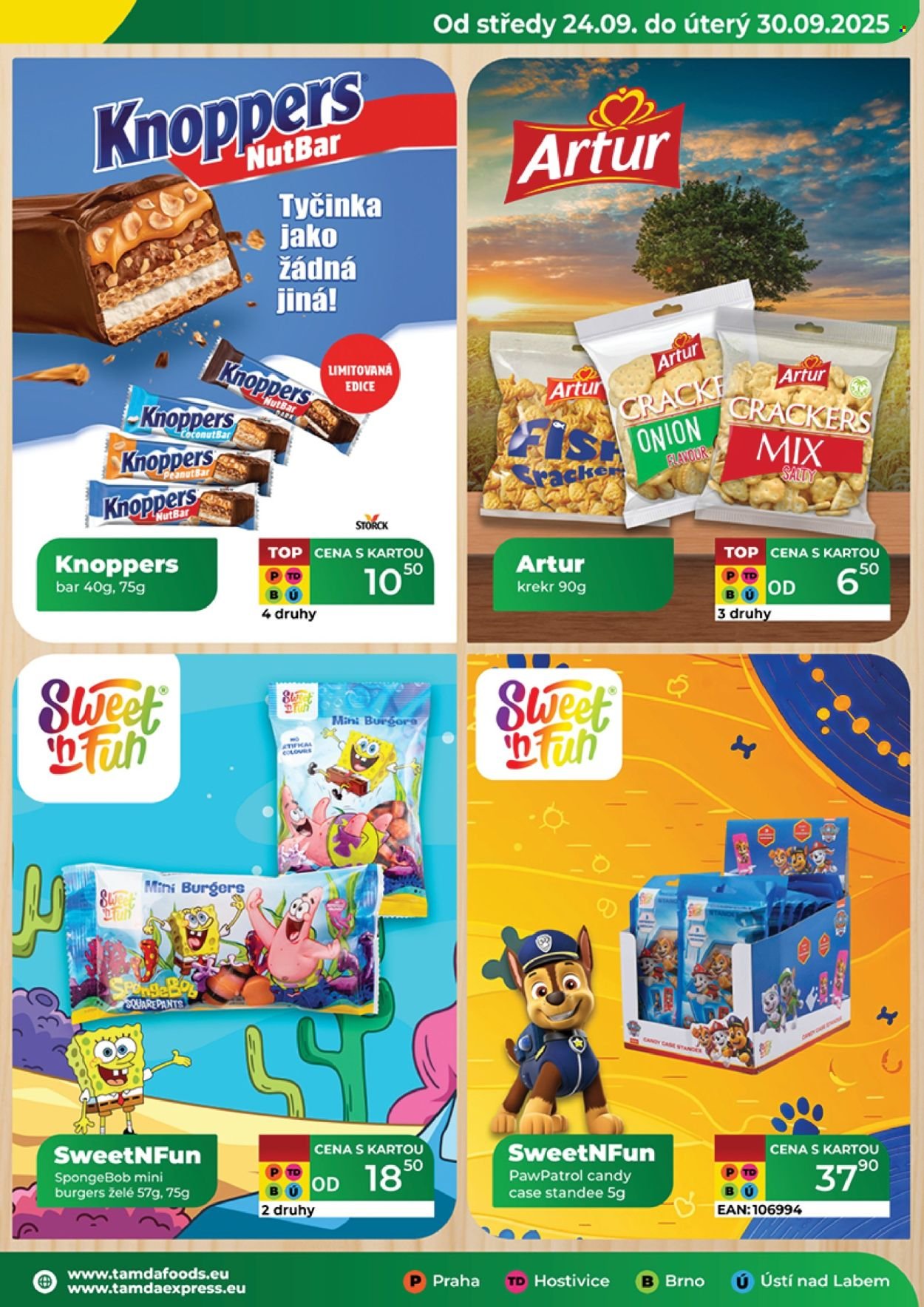 TAMDA FOODS leták - Od středy 24.9.2025 (2025-09-24 - 2025-09-30)