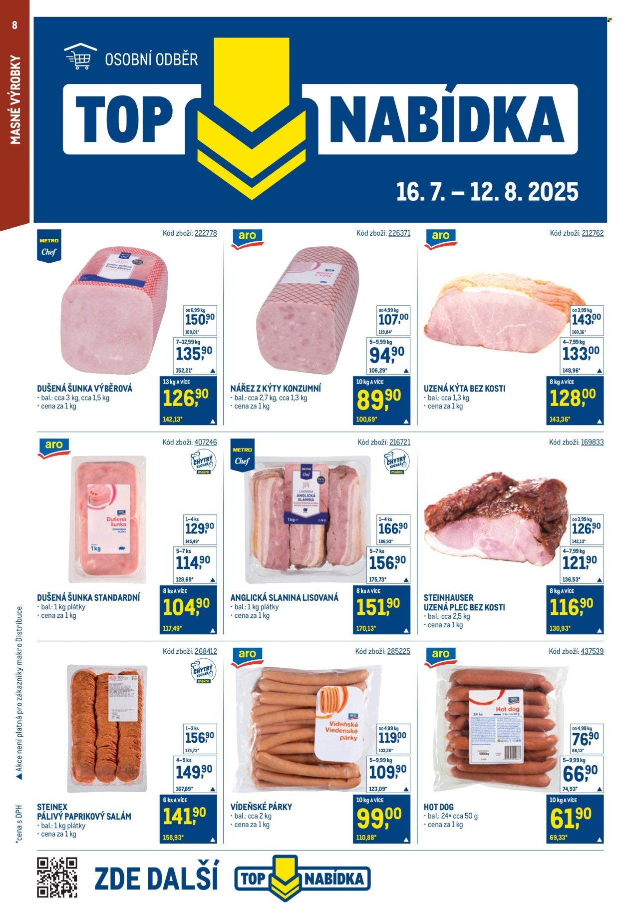 MAKRO leták - Gastronomie (2025-07-30 - 2025-08-12)