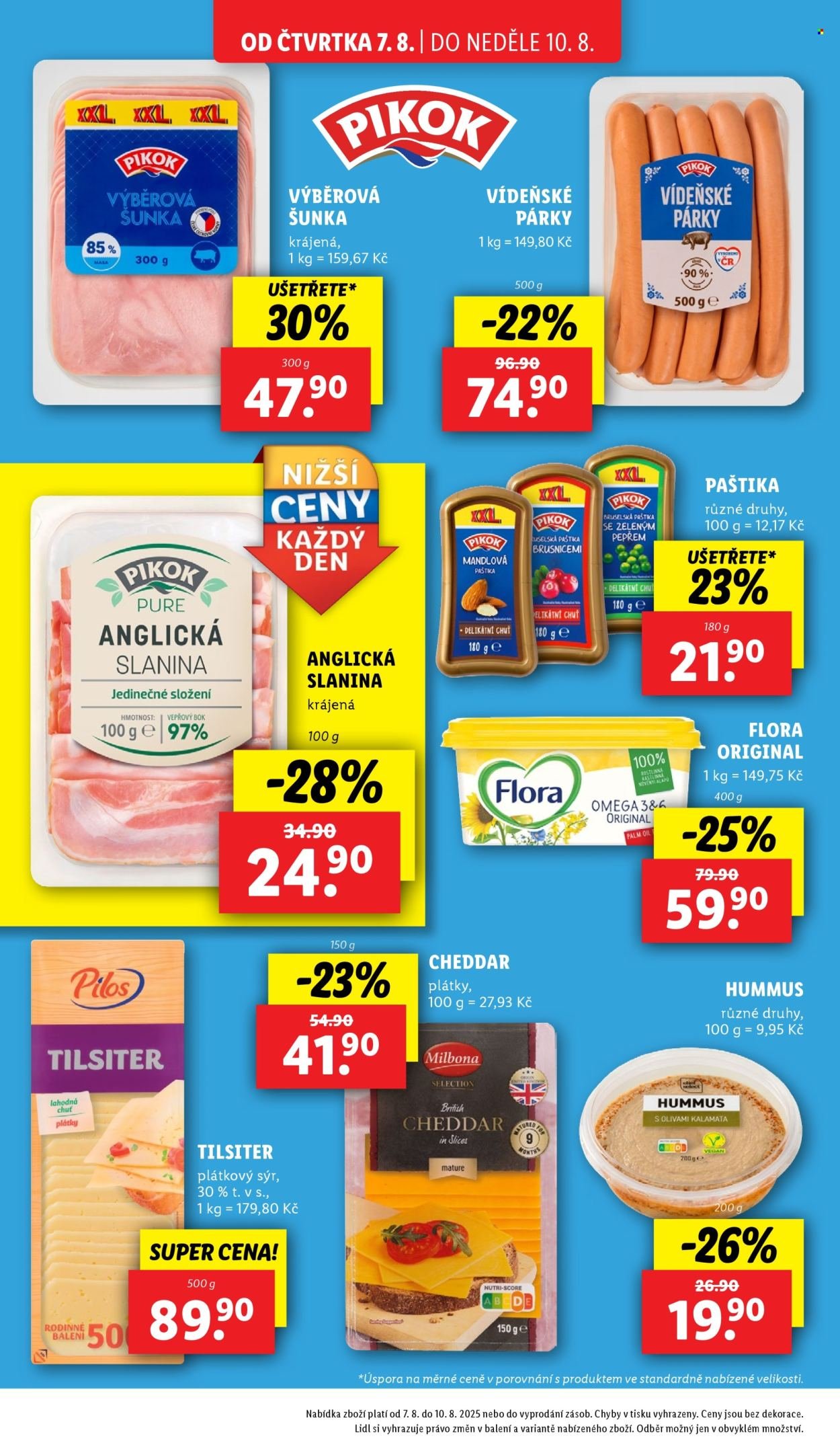 LIDL leták - Od čtvrtka 7.8.2025 (2025-08-07 - 2025-08-10)