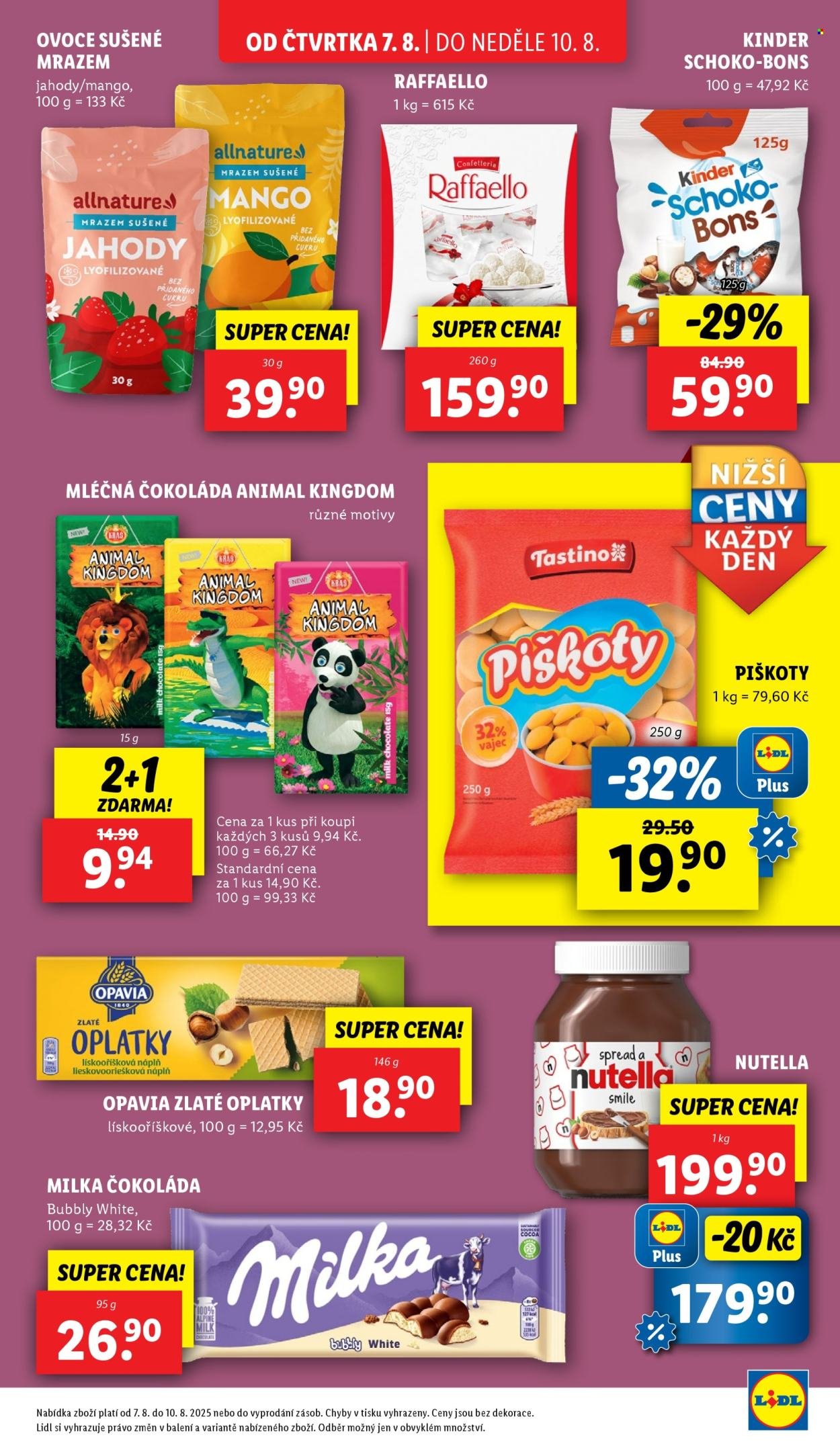 LIDL leták - Od čtvrtka 7.8.2025 (2025-08-07 - 2025-08-10)