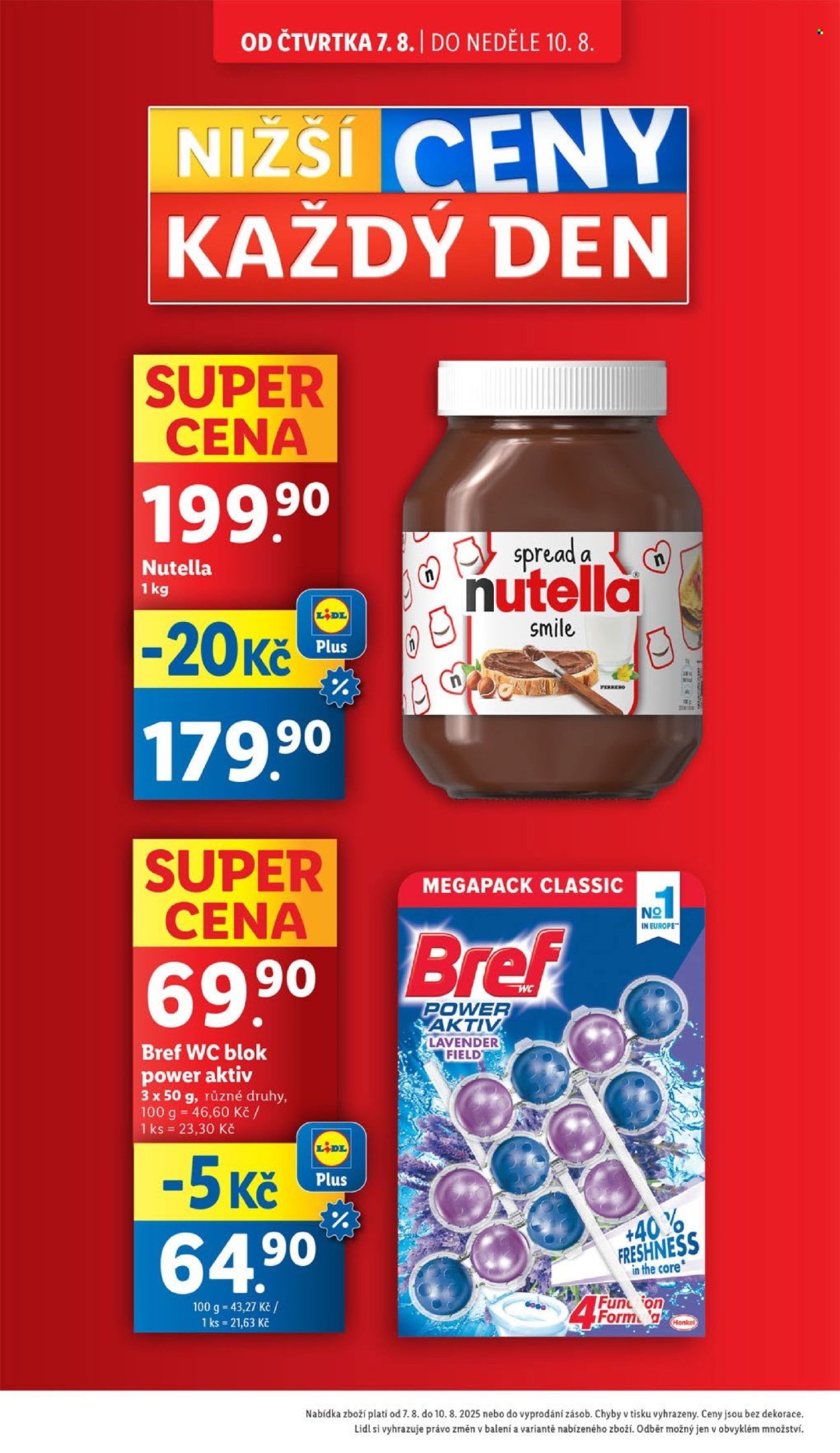 LIDL leták - Od čtvrtka 7.8.2025 (2025-08-07 - 2025-08-10)