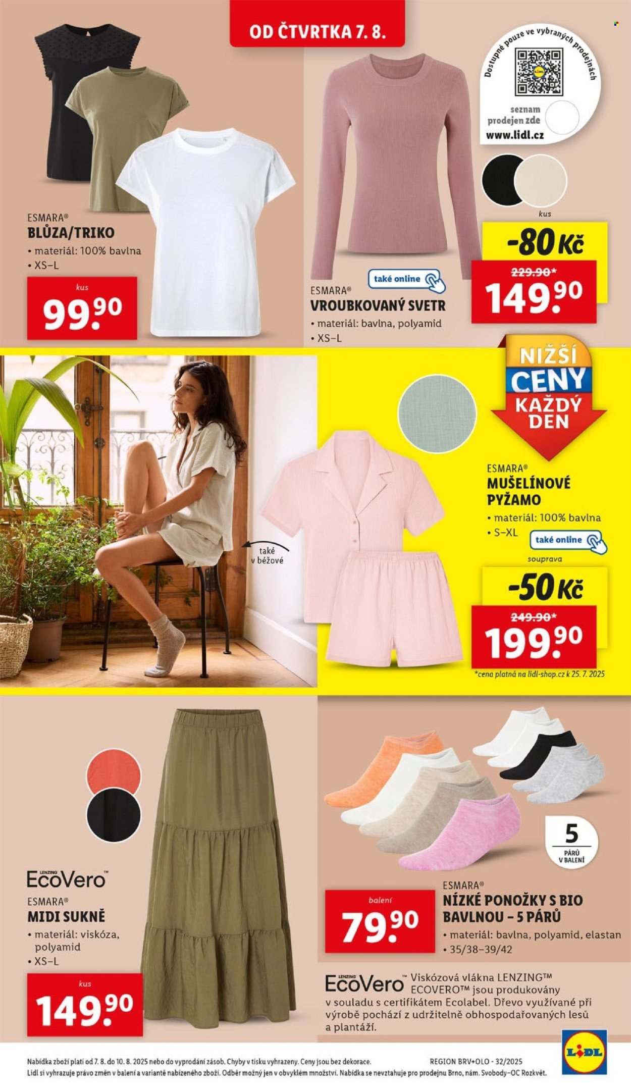 LIDL leták - Od čtvrtka 7.8.2025 (2025-08-07 - 2025-08-10)