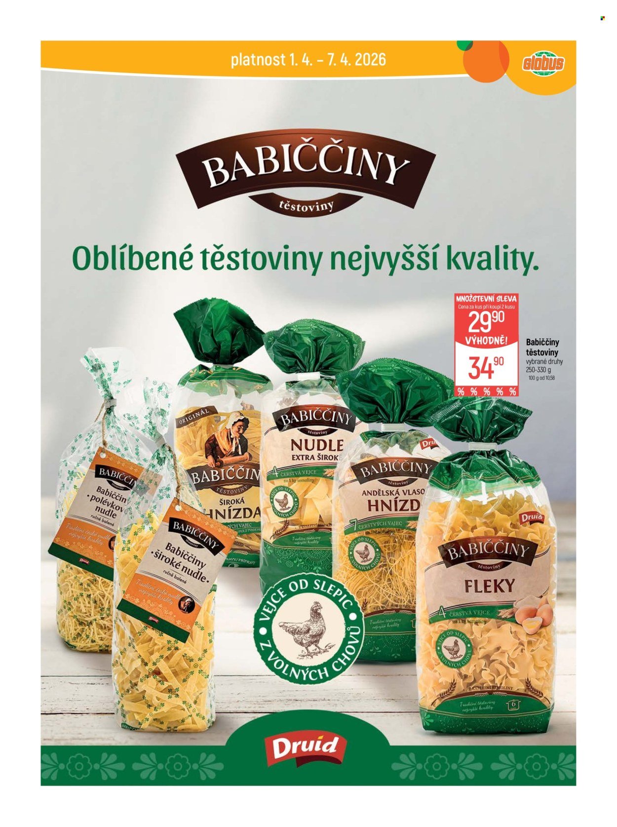 GLOBUS leták - Od středy 1.4.2026 (2026-04-01 - 2026-04-07)