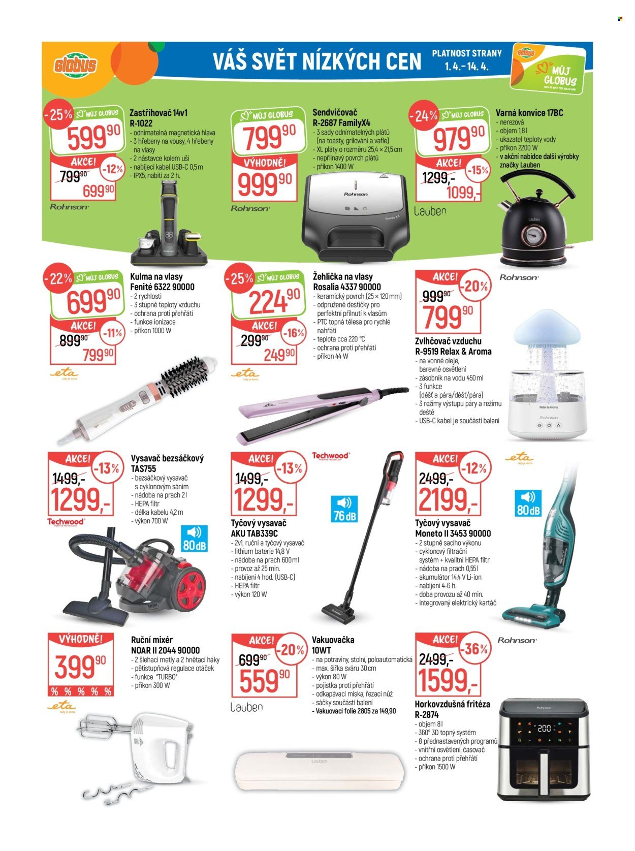 GLOBUS leták - Od středy 1.4.2026 (2026-04-01 - 2026-04-07)