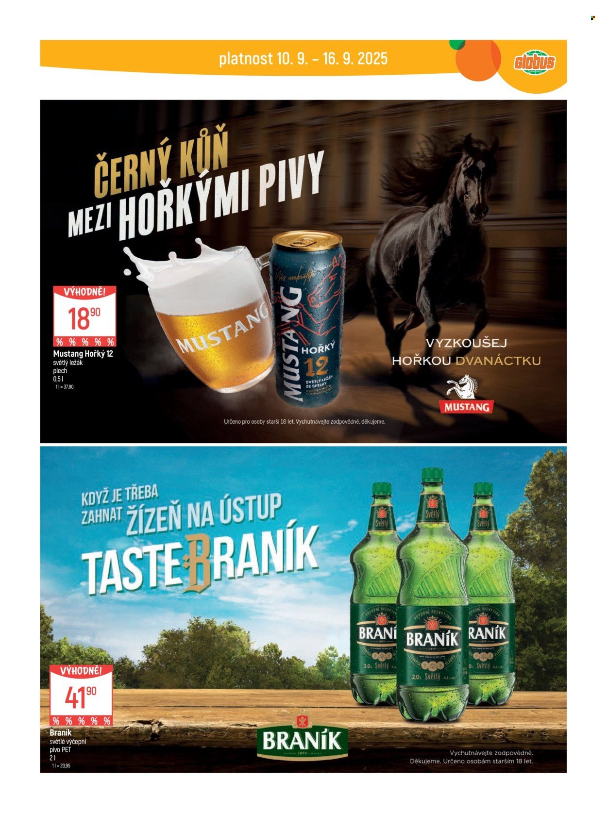 GLOBUS leták - Od středy 10.9.2025 (2025-09-10 - 2025-09-16)
