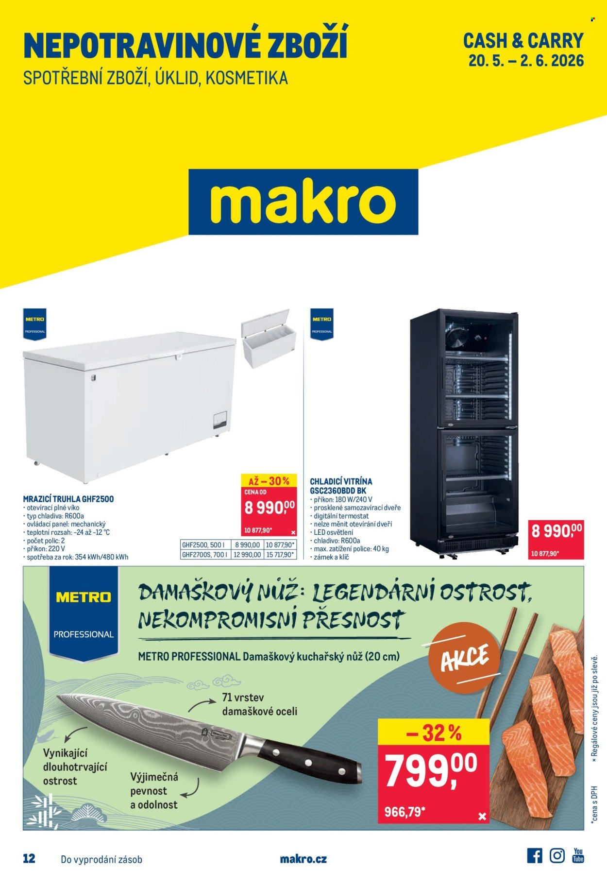 MAKRO leták - Nepotravinové zboží (2026-05-20 - 2026-06-02)