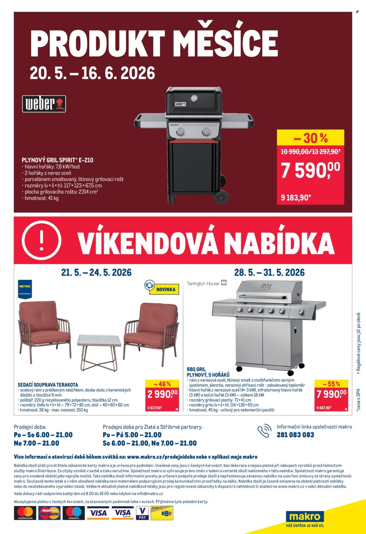 MAKRO leták - Nepotravinové zboží (2026-05-20 - 2026-06-02)