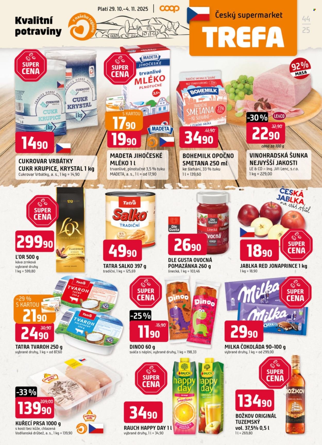 TREFA COOP leták - Od středy 29.10.2025 (2025-10-29 - 2025-11-04)