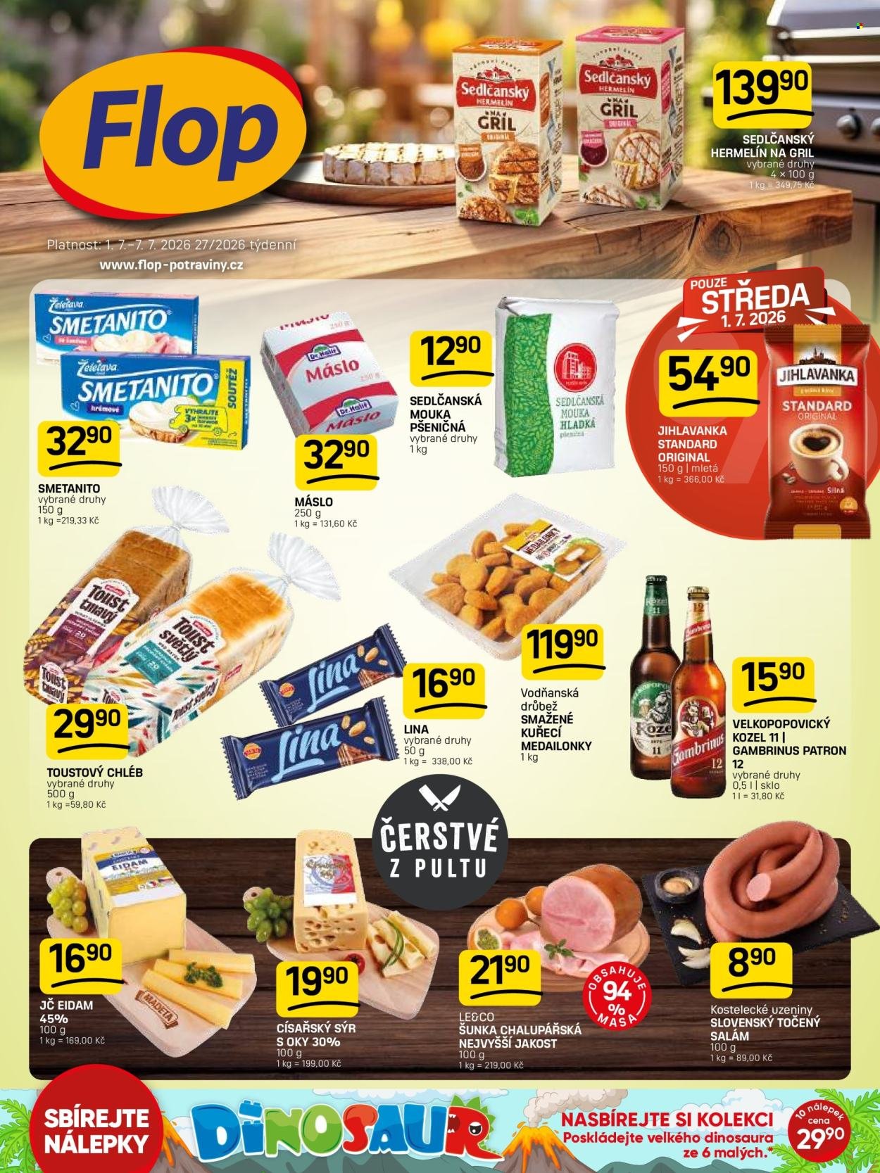 FLOP leták - Od středy 1.7.2026