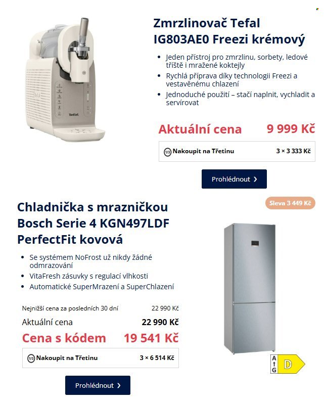 DATART leták - Nakupte na třetinu