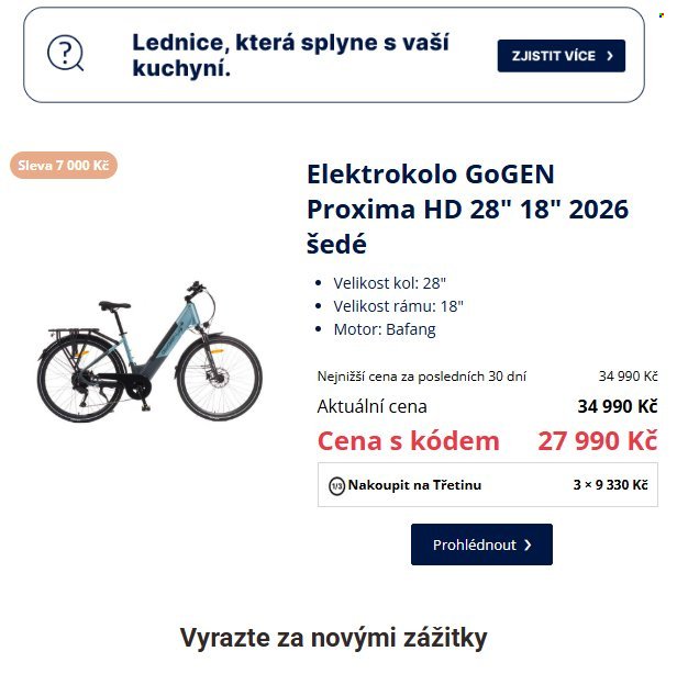 DATART leták - Nakupte na třetinu