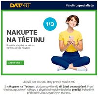 DATART leták - Nakupte na třetinu