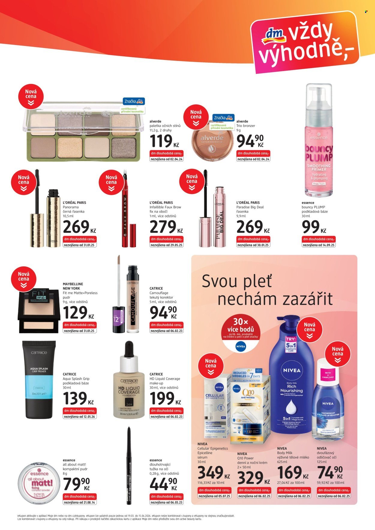 DM DROGERIE leták - express (2026-03-19 - 2026-04-15)