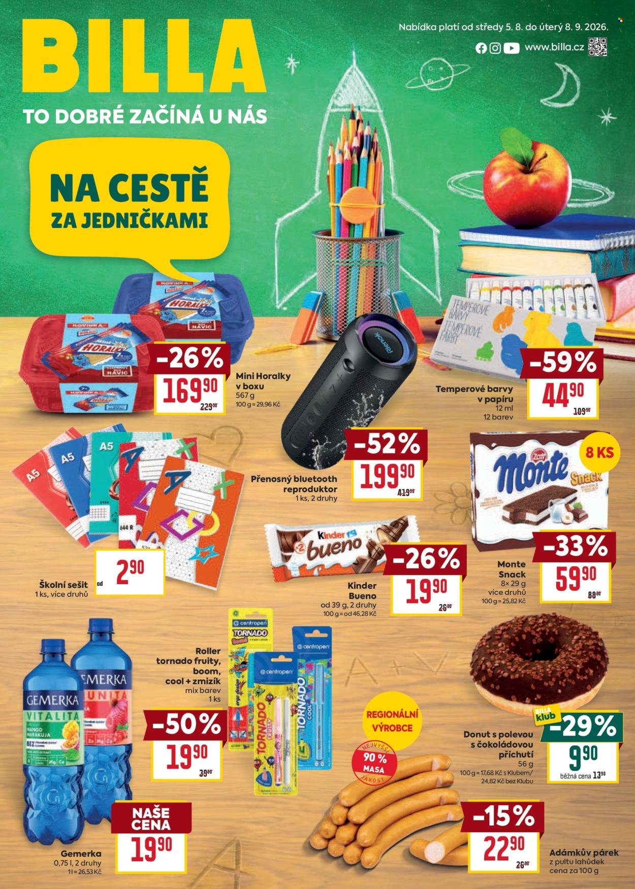 BILLA leták - Na cestě za jedničkami