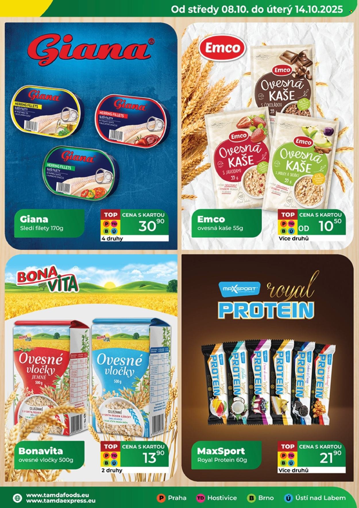TAMDA FOODS leták - Od středy 8.10.2025 (2025-10-08 - 2025-10-14)