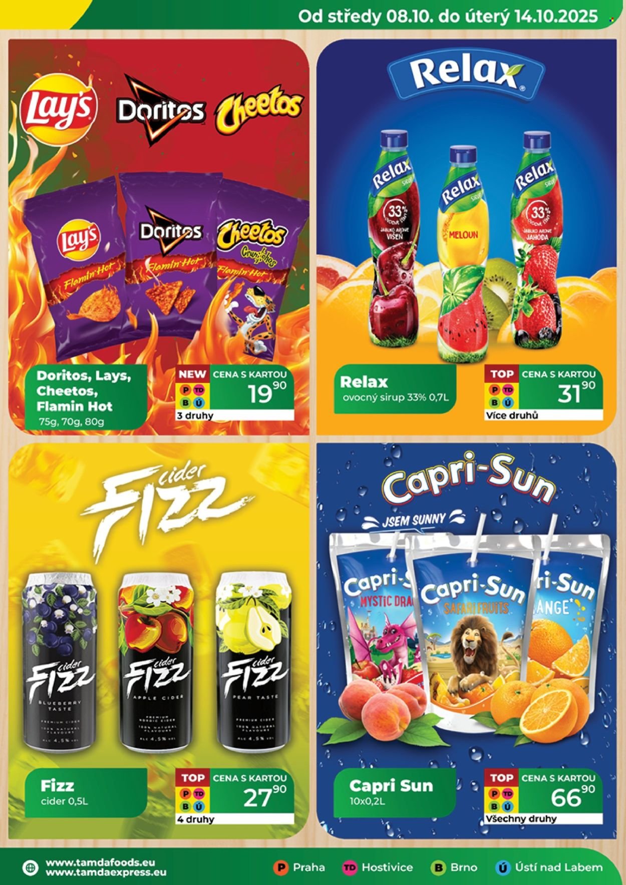 TAMDA FOODS leták - Od středy 8.10.2025 (2025-10-08 - 2025-10-14)