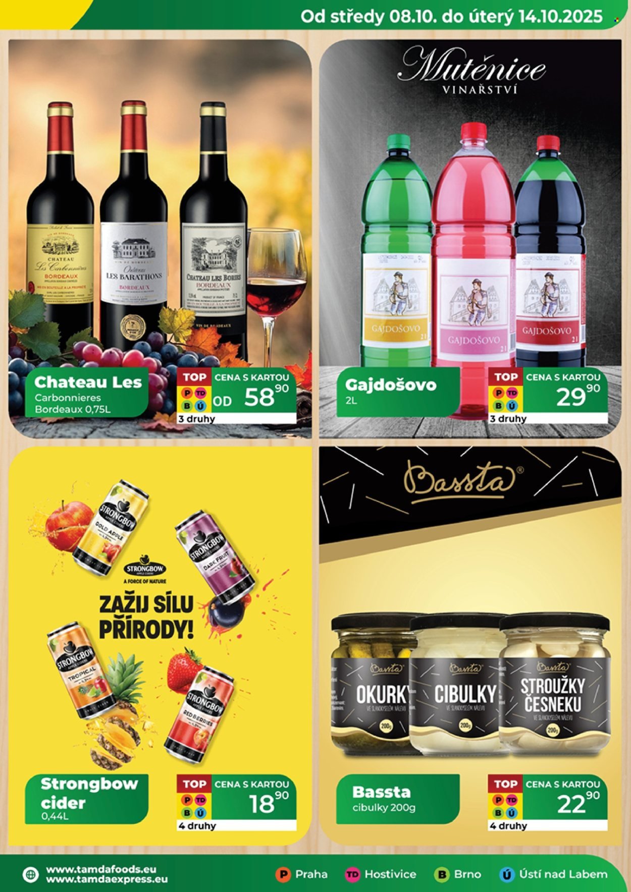 TAMDA FOODS leták - Od středy 8.10.2025 (2025-10-08 - 2025-10-14)