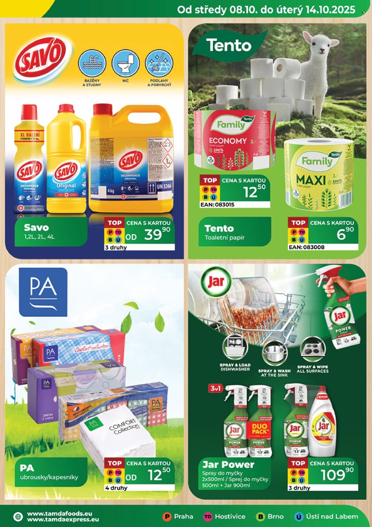 TAMDA FOODS leták - Od středy 8.10.2025 (2025-10-08 - 2025-10-14)