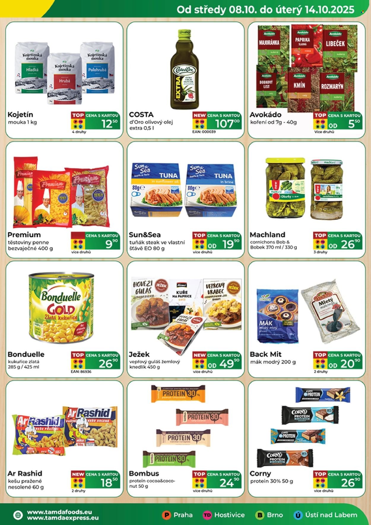 TAMDA FOODS leták - Od středy 8.10.2025 (2025-10-08 - 2025-10-14)