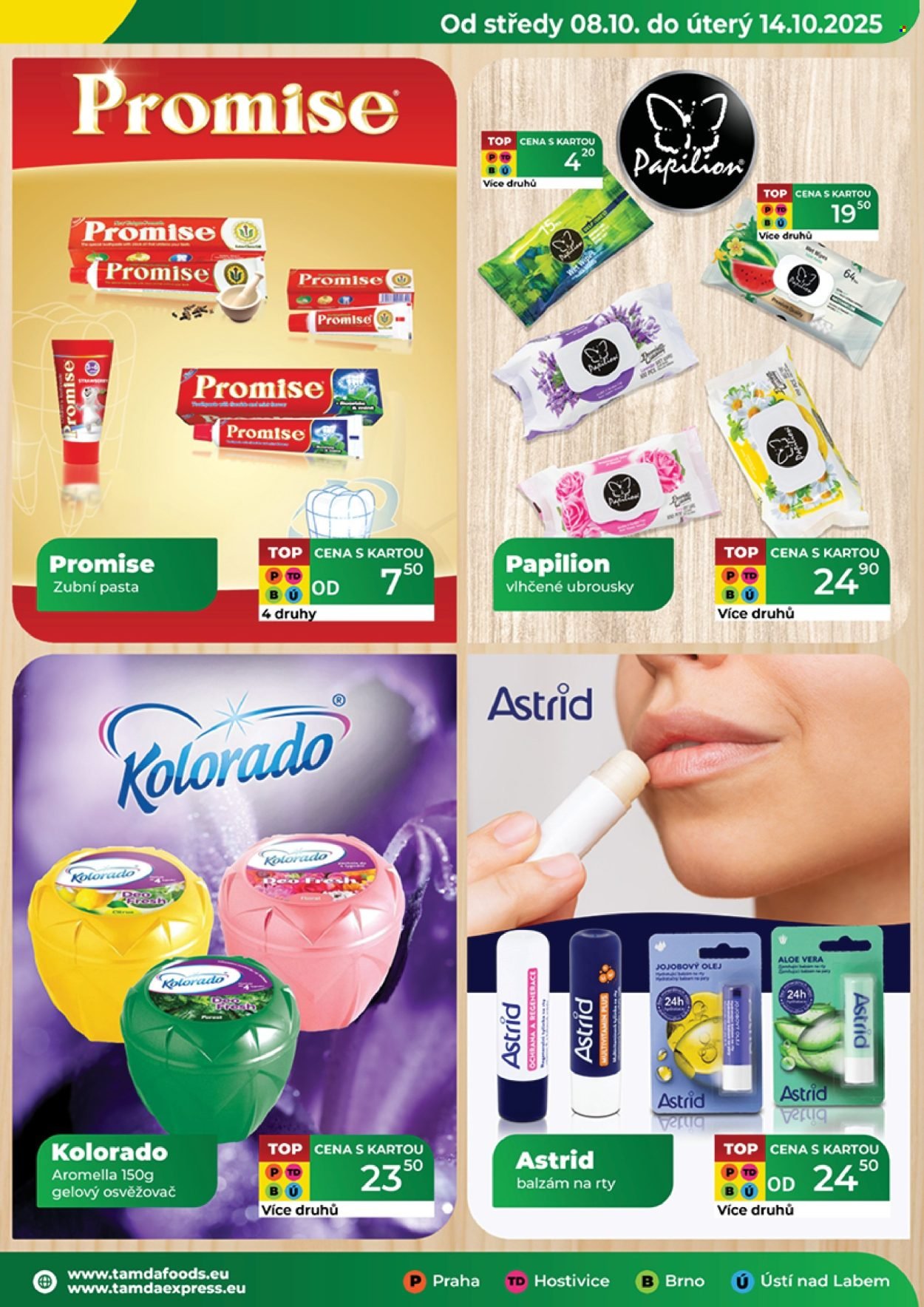 TAMDA FOODS leták - Od středy 8.10.2025 (2025-10-08 - 2025-10-14)
