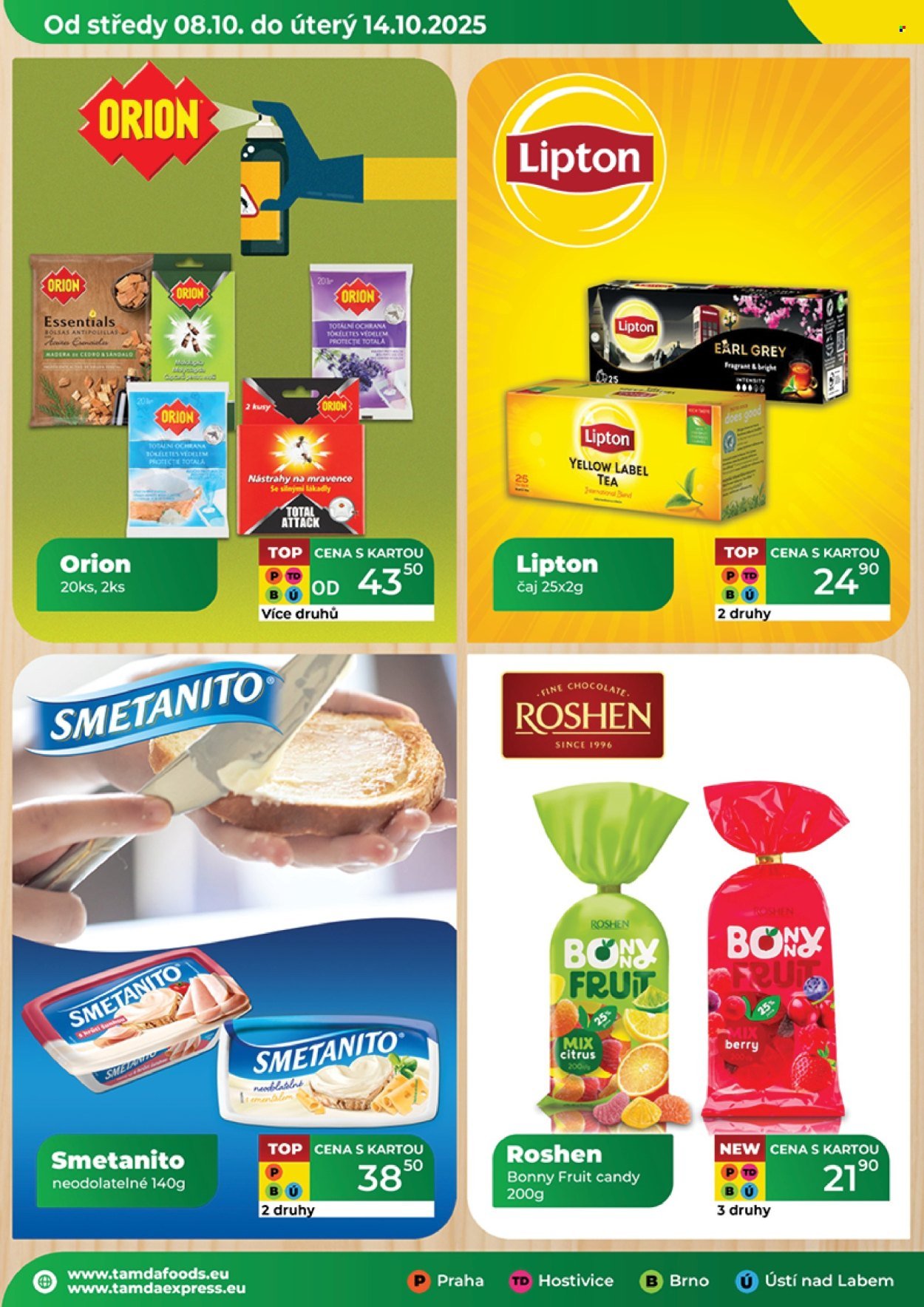 TAMDA FOODS leták - Od středy 8.10.2025 (2025-10-08 - 2025-10-14)