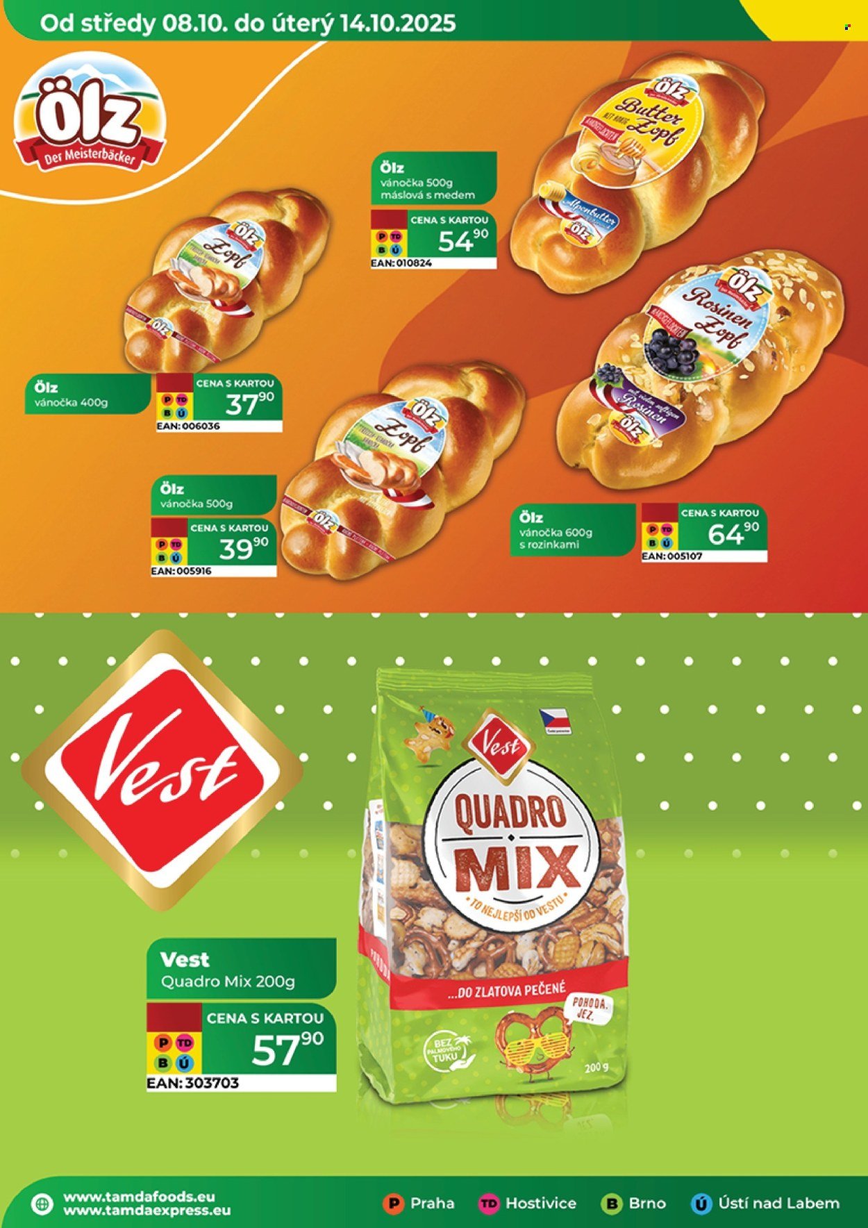 TAMDA FOODS leták - Od středy 8.10.2025 (2025-10-08 - 2025-10-14)