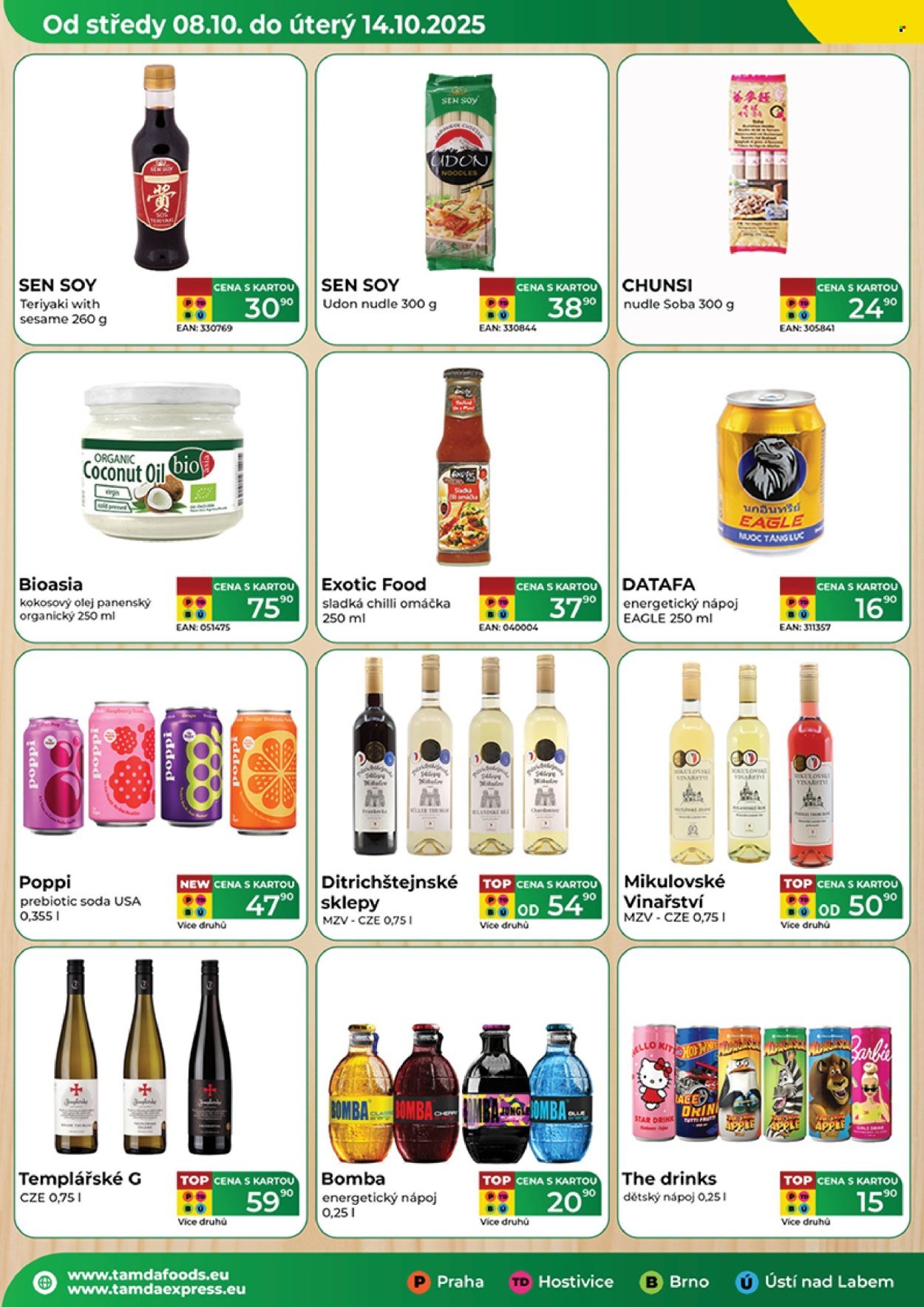 TAMDA FOODS leták - Od středy 8.10.2025 (2025-10-08 - 2025-10-14)