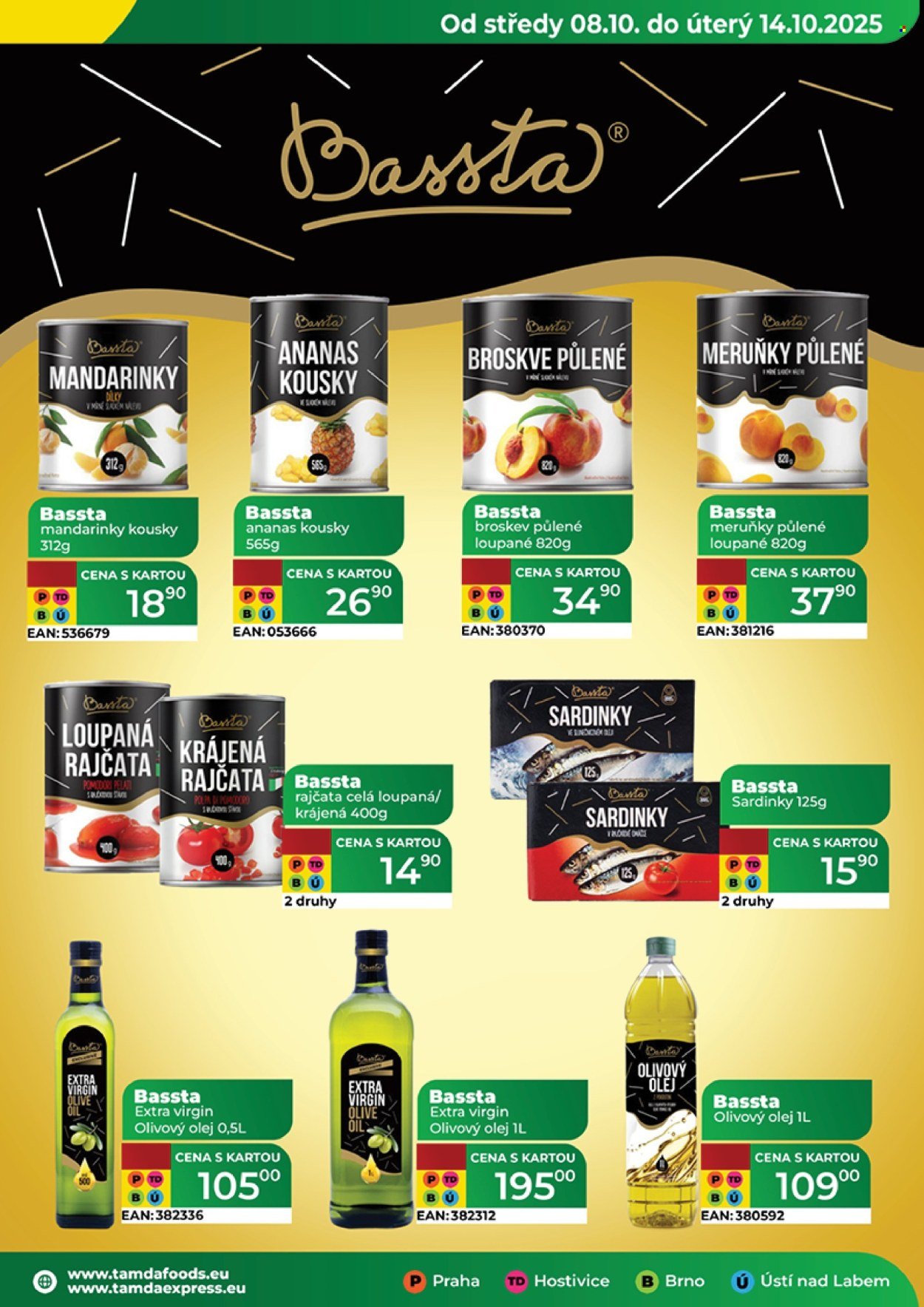 TAMDA FOODS leták - Od středy 8.10.2025 (2025-10-08 - 2025-10-14)