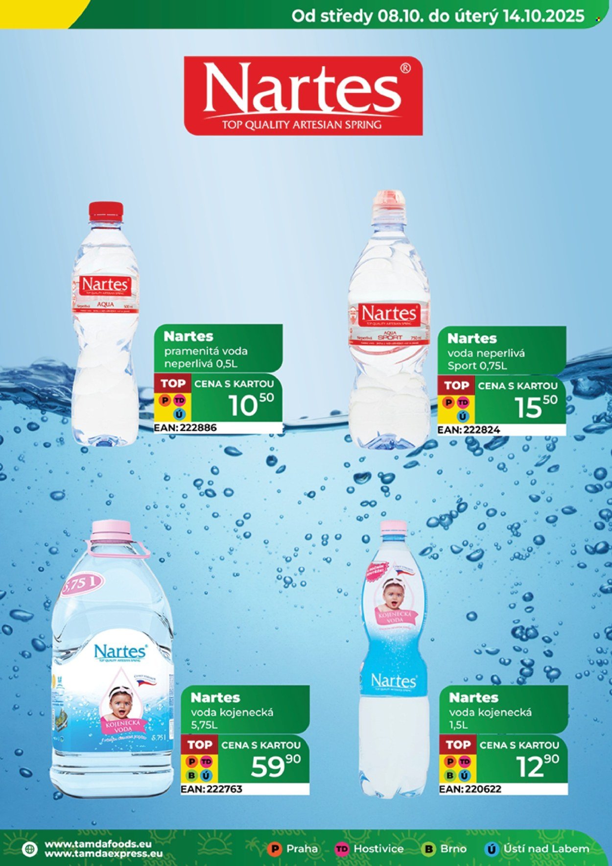 TAMDA FOODS leták - Od středy 8.10.2025 (2025-10-08 - 2025-10-14)