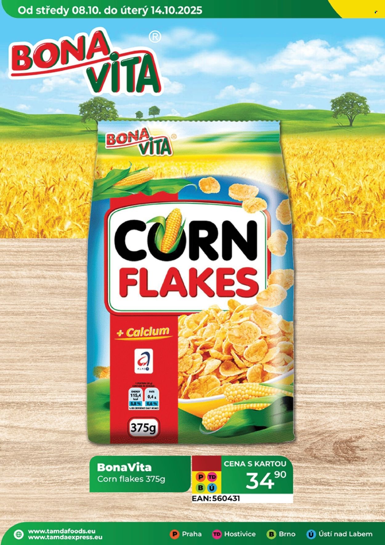 TAMDA FOODS leták - Od středy 8.10.2025 (2025-10-08 - 2025-10-14)