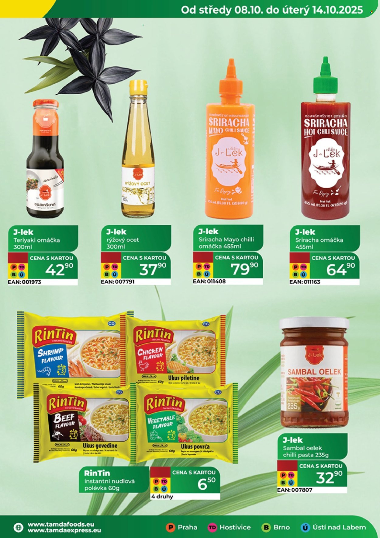 TAMDA FOODS leták - Od středy 8.10.2025 (2025-10-08 - 2025-10-14)