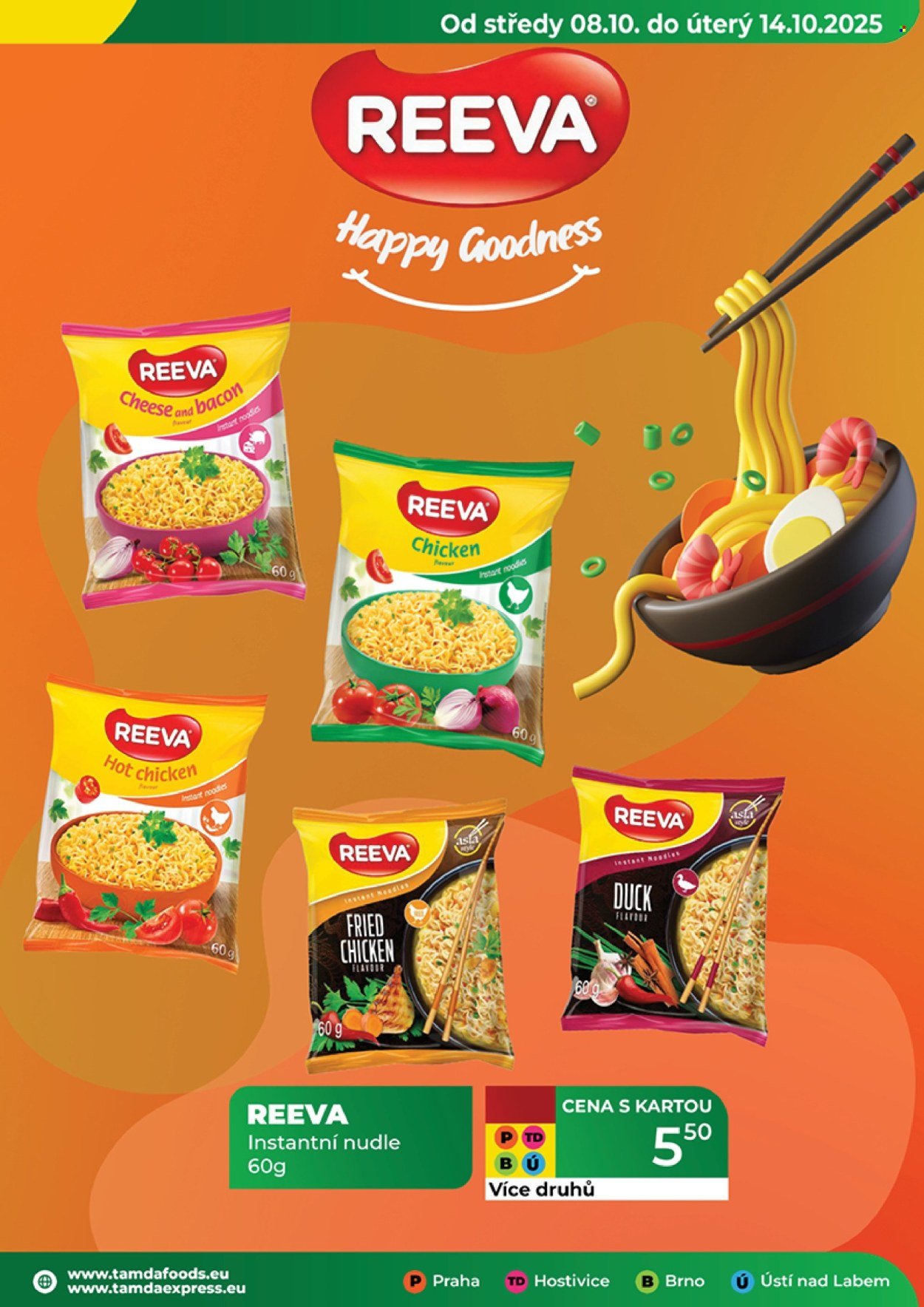 TAMDA FOODS leták - Od středy 8.10.2025 (2025-10-08 - 2025-10-14)