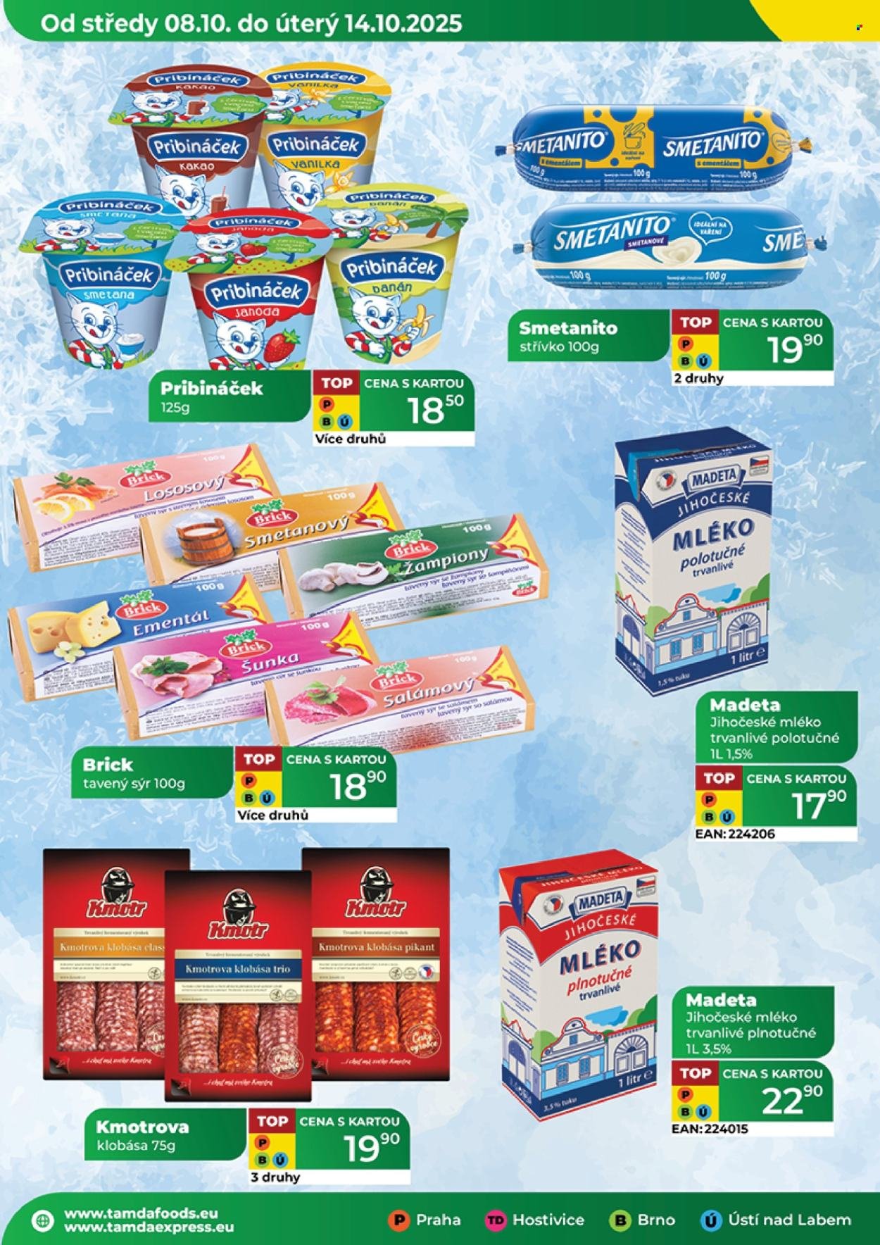 TAMDA FOODS leták - Od středy 8.10.2025 (2025-10-08 - 2025-10-14)