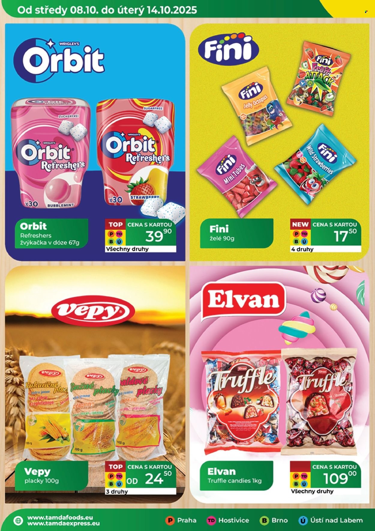 TAMDA FOODS leták - Od středy 8.10.2025 (2025-10-08 - 2025-10-14)