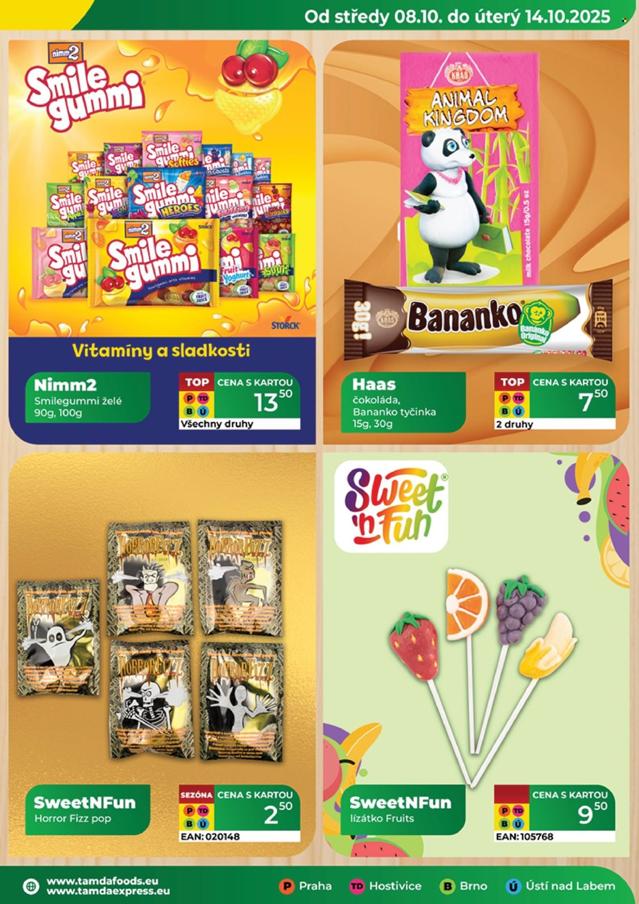 TAMDA FOODS leták - Od středy 8.10.2025 (2025-10-08 - 2025-10-14)