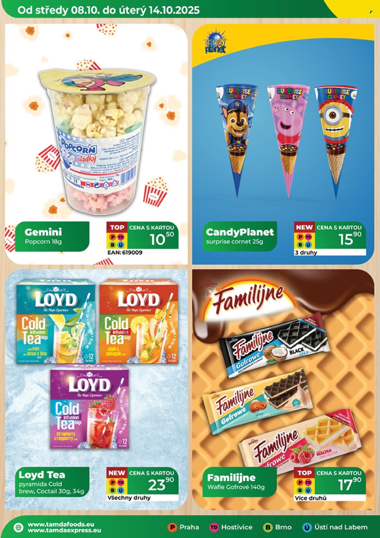 TAMDA FOODS leták - Od středy 8.10.2025 (2025-10-08 - 2025-10-14)