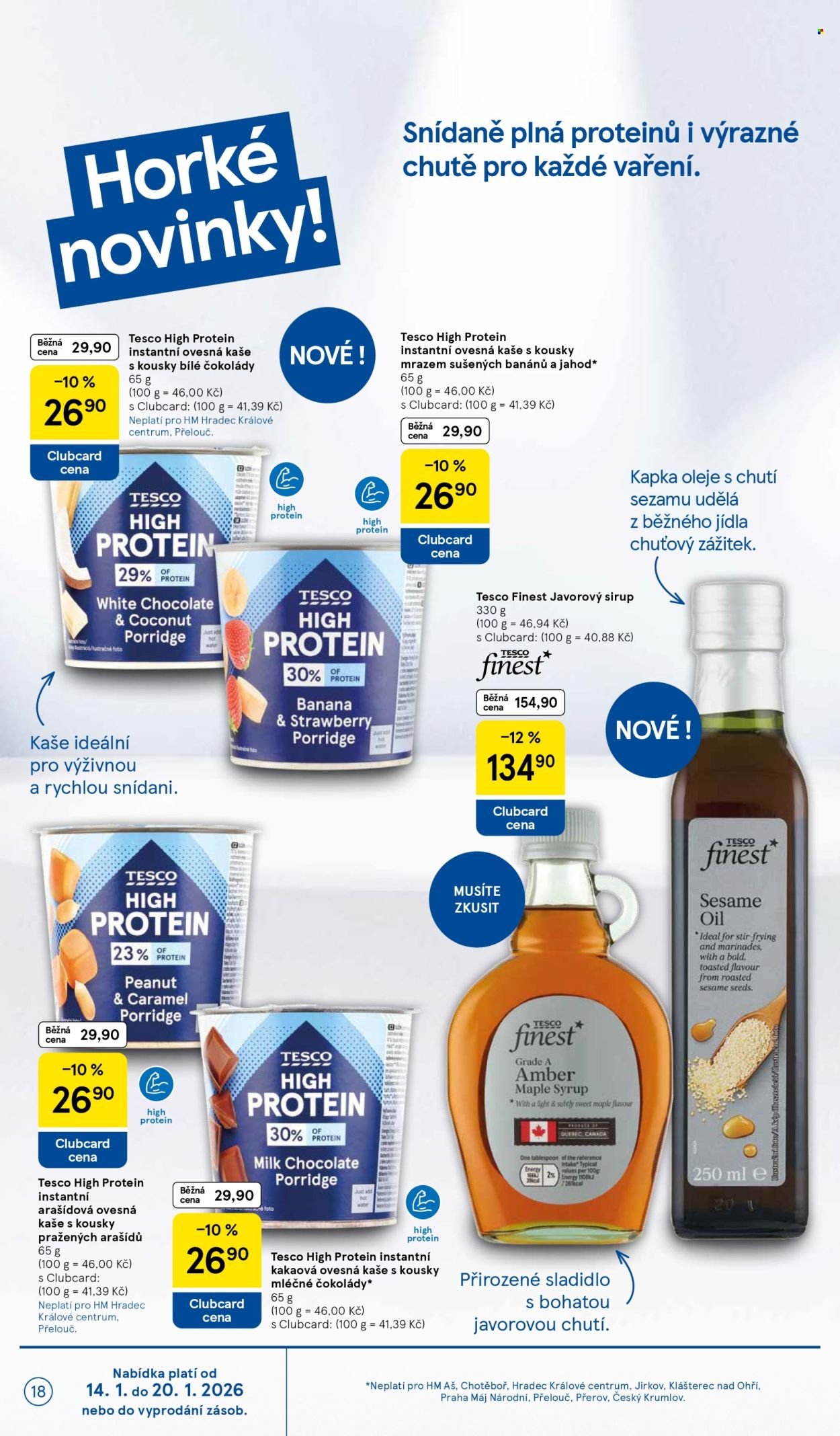 TESCO leták - Od středy 14.1.2026 (2026-01-14 - 2026-01-20)