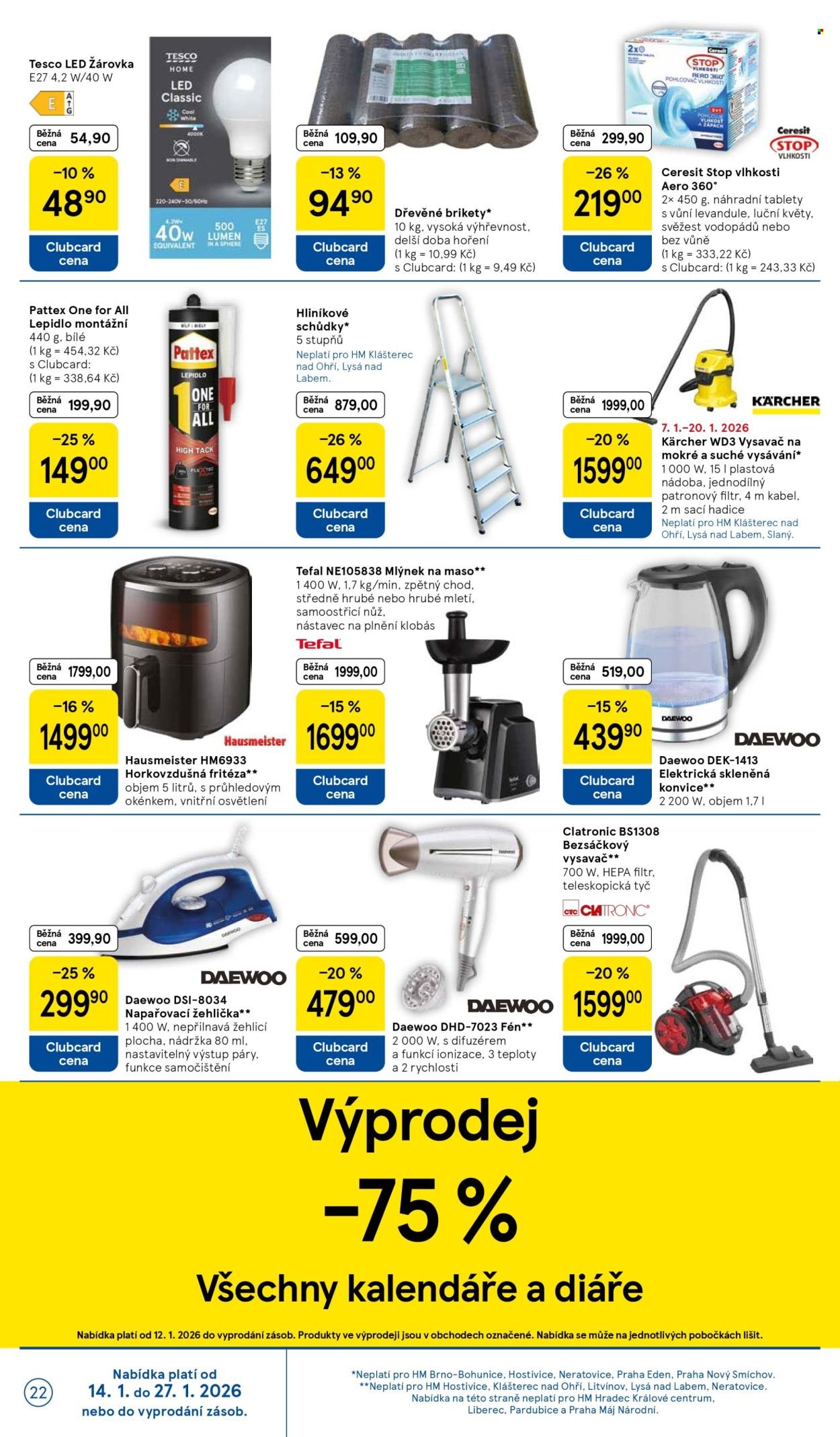 TESCO leták - Od středy 14.1.2026 (2026-01-14 - 2026-01-20)