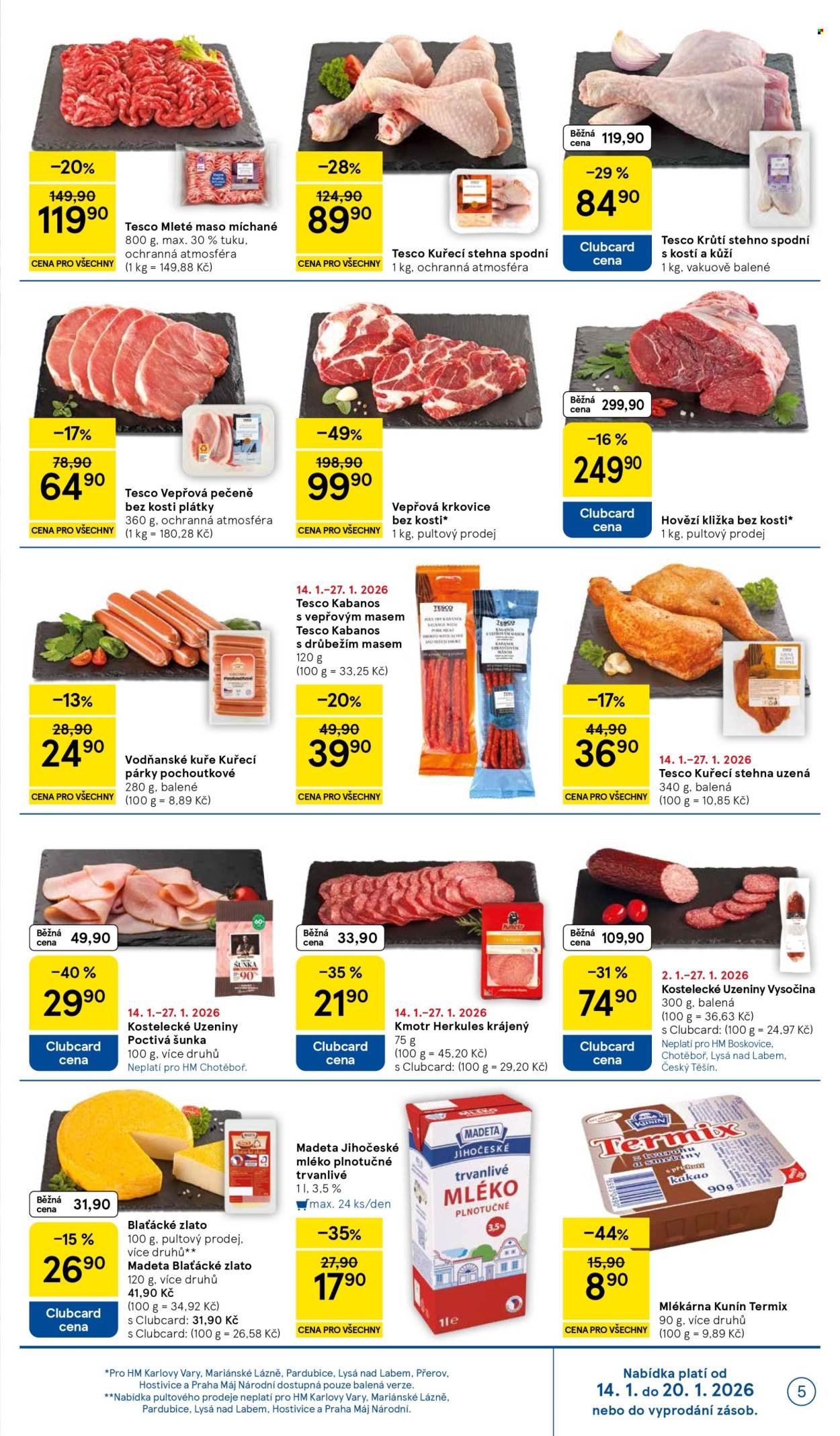 TESCO leták - Od středy 14.1.2026 (2026-01-14 - 2026-01-20)