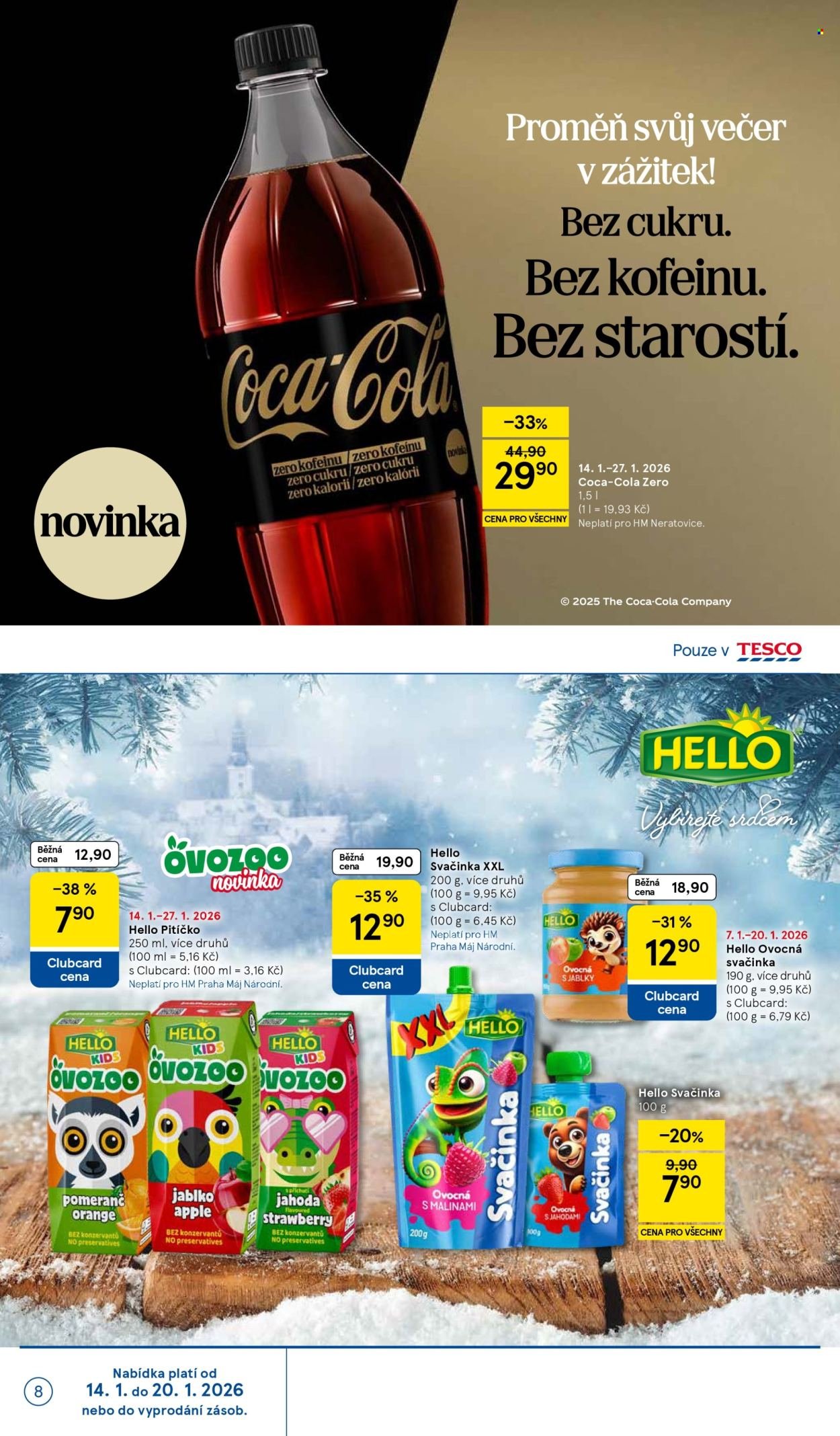 TESCO leták - Od středy 14.1.2026 (2026-01-14 - 2026-01-20)