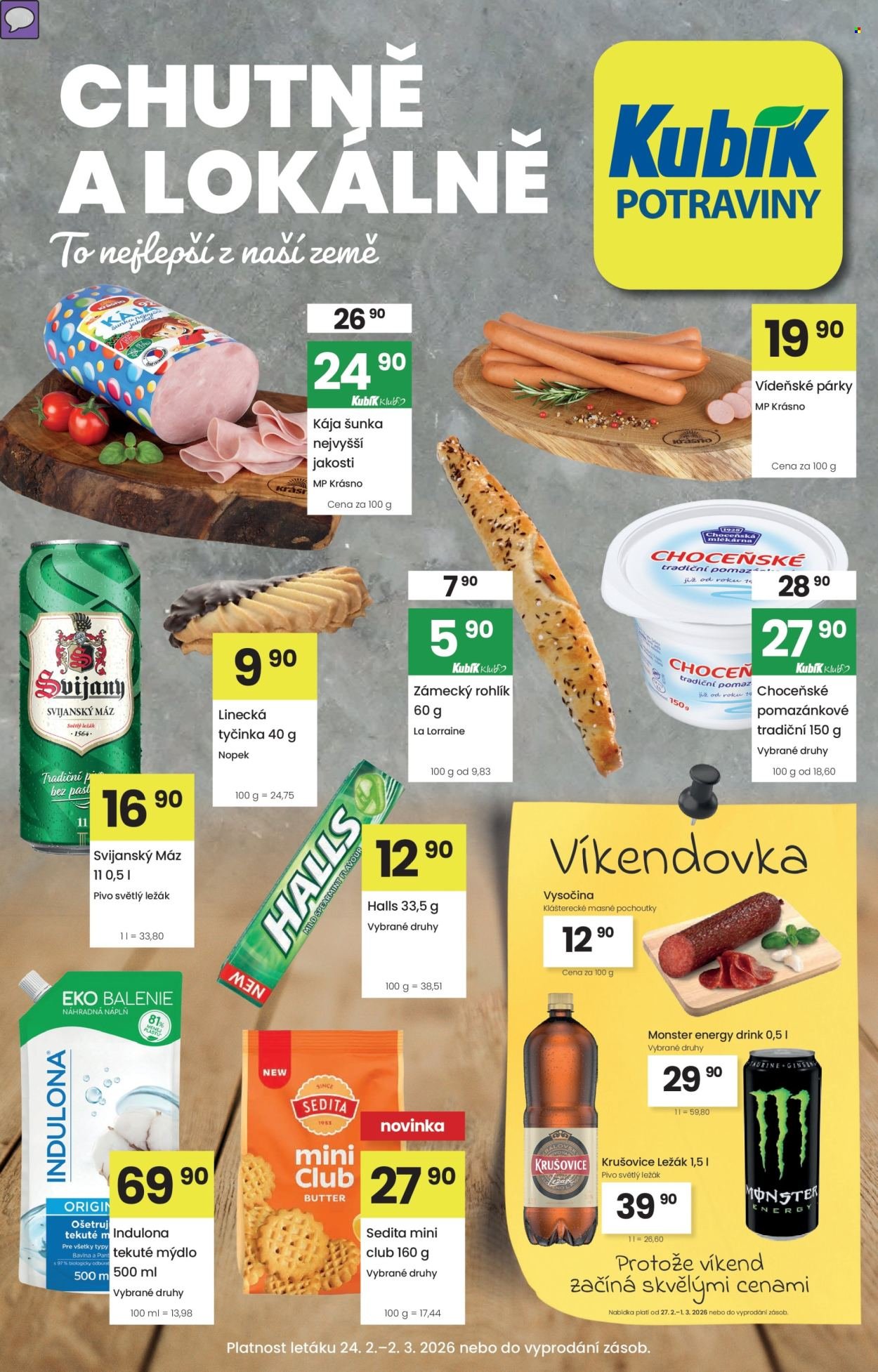KUBÍK leták - Od úterý 24.2.2026 (2026-02-24 - 2026-03-02)